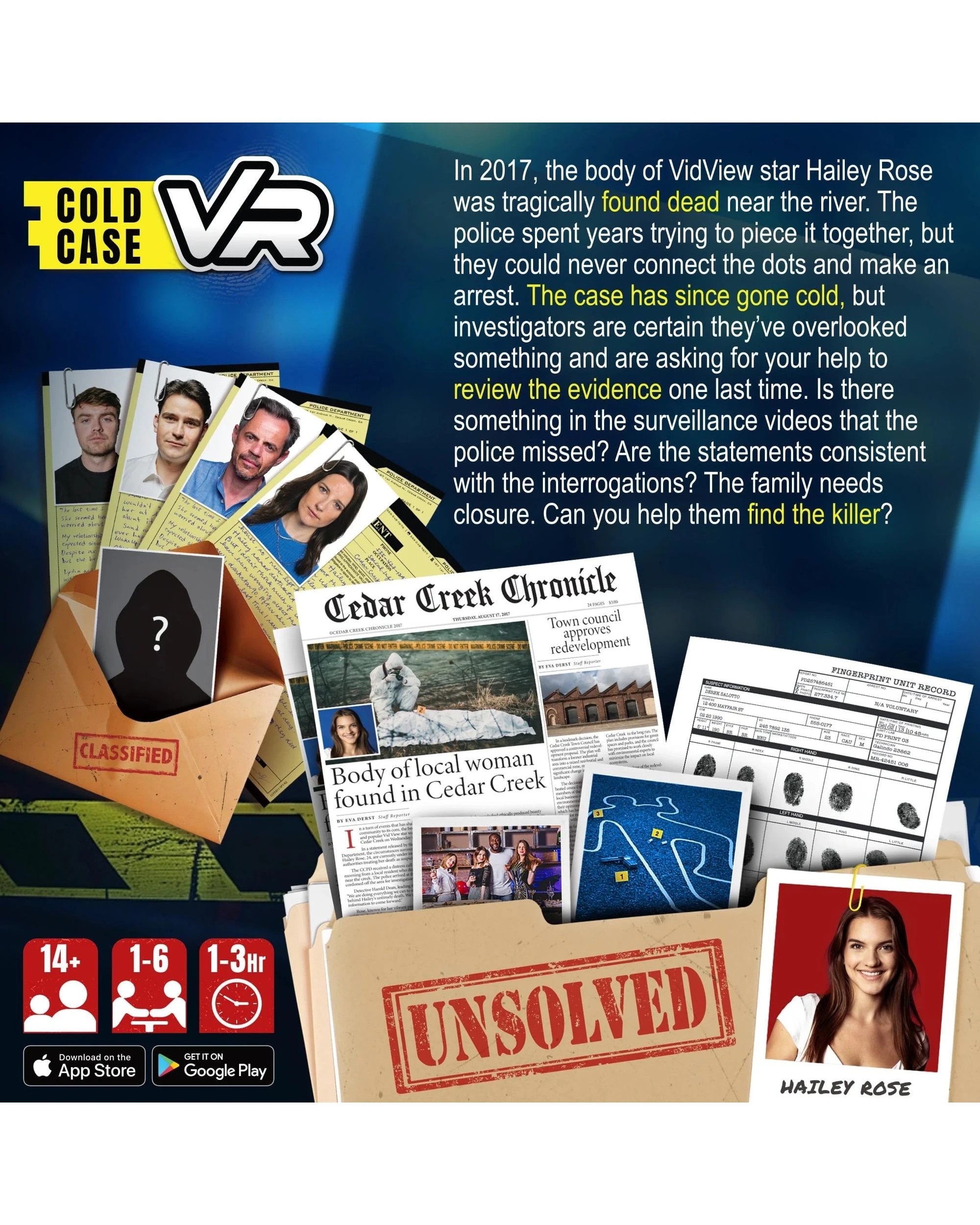 3 Cold Case VR: The Case of the Fatal Follower Puzzle Game, 3 of 3