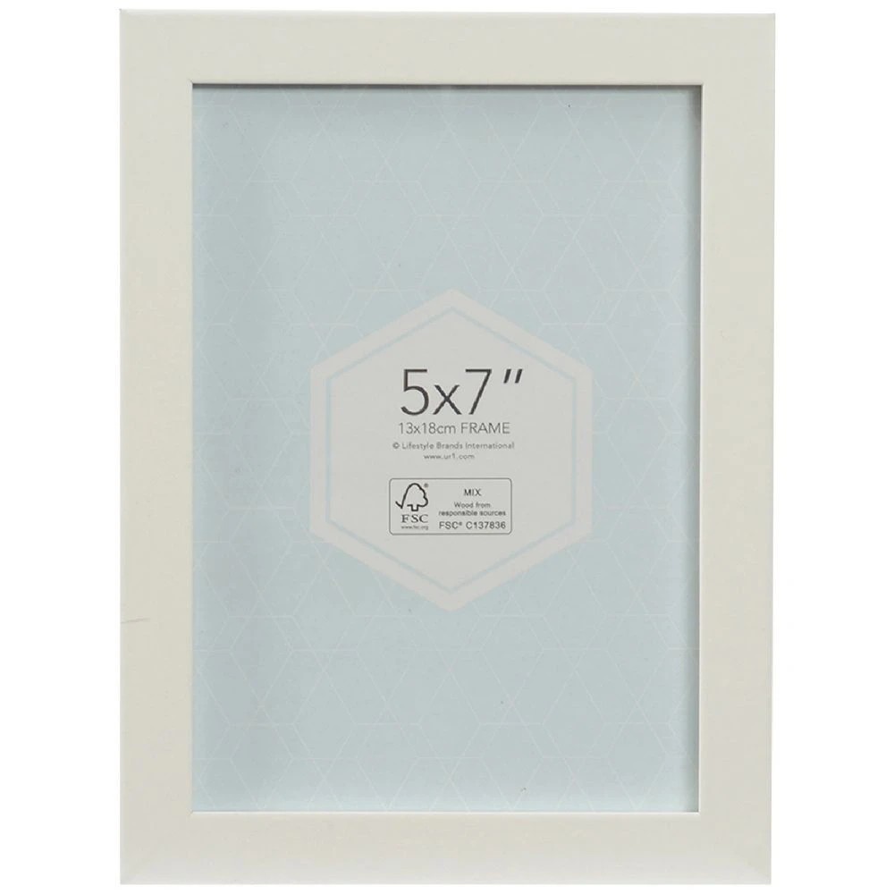 1 Promenade 5x7" Frame White, 1 of 5