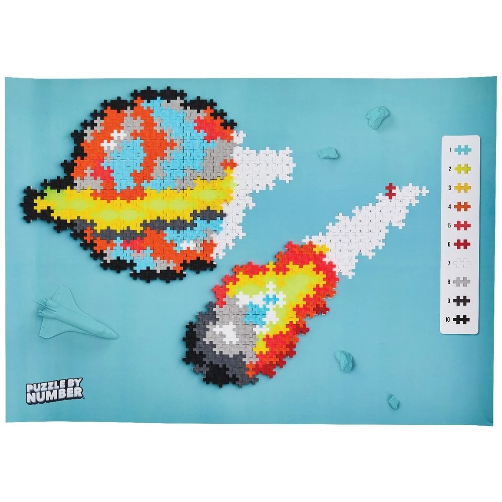 2 Plus-Plus Puzzle by Number Space 500 Pieces, 2 of 7