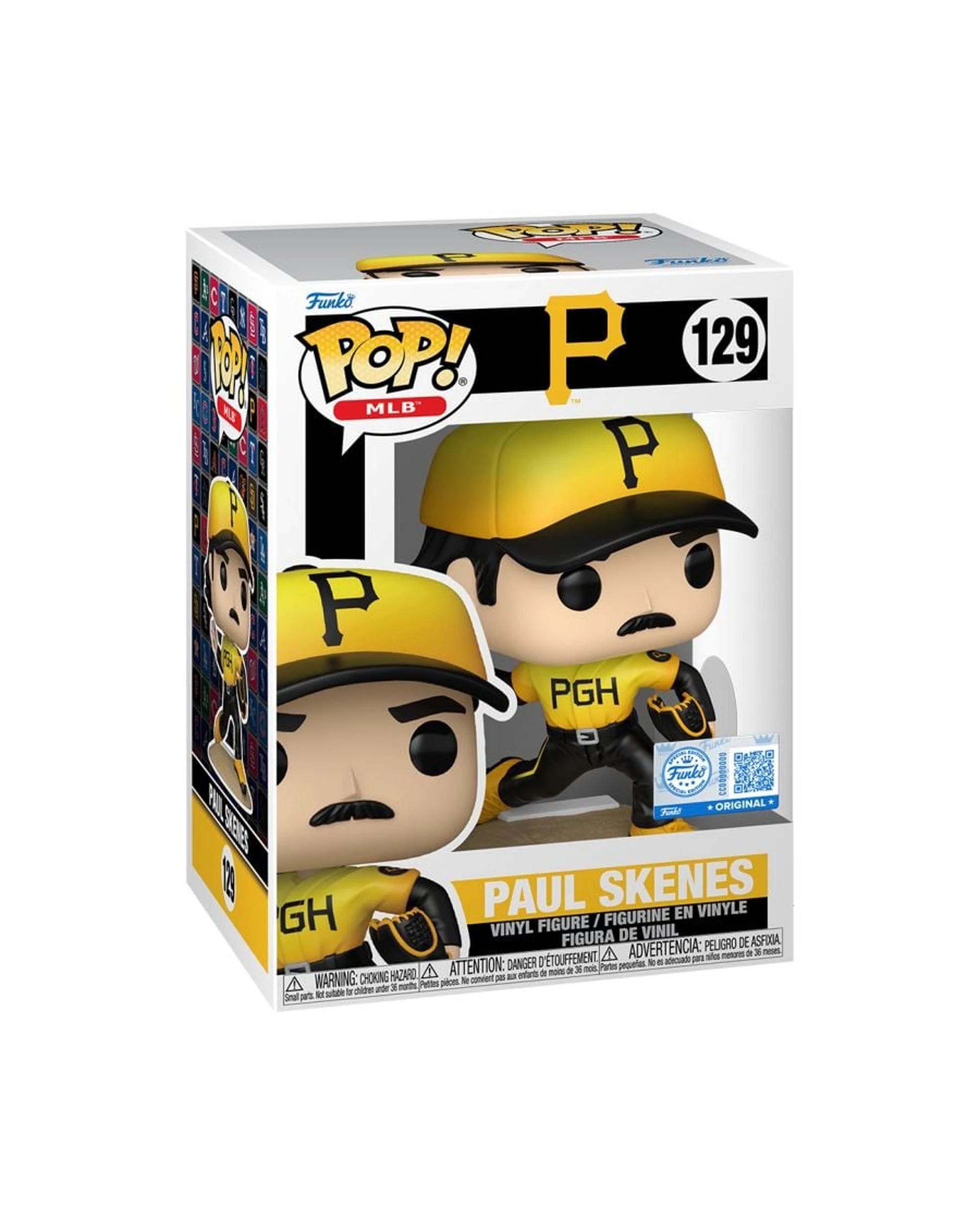 3 MLB Pirates Paul Skenes - City Connect -  Funko POP! Vinyl, 3 of 3