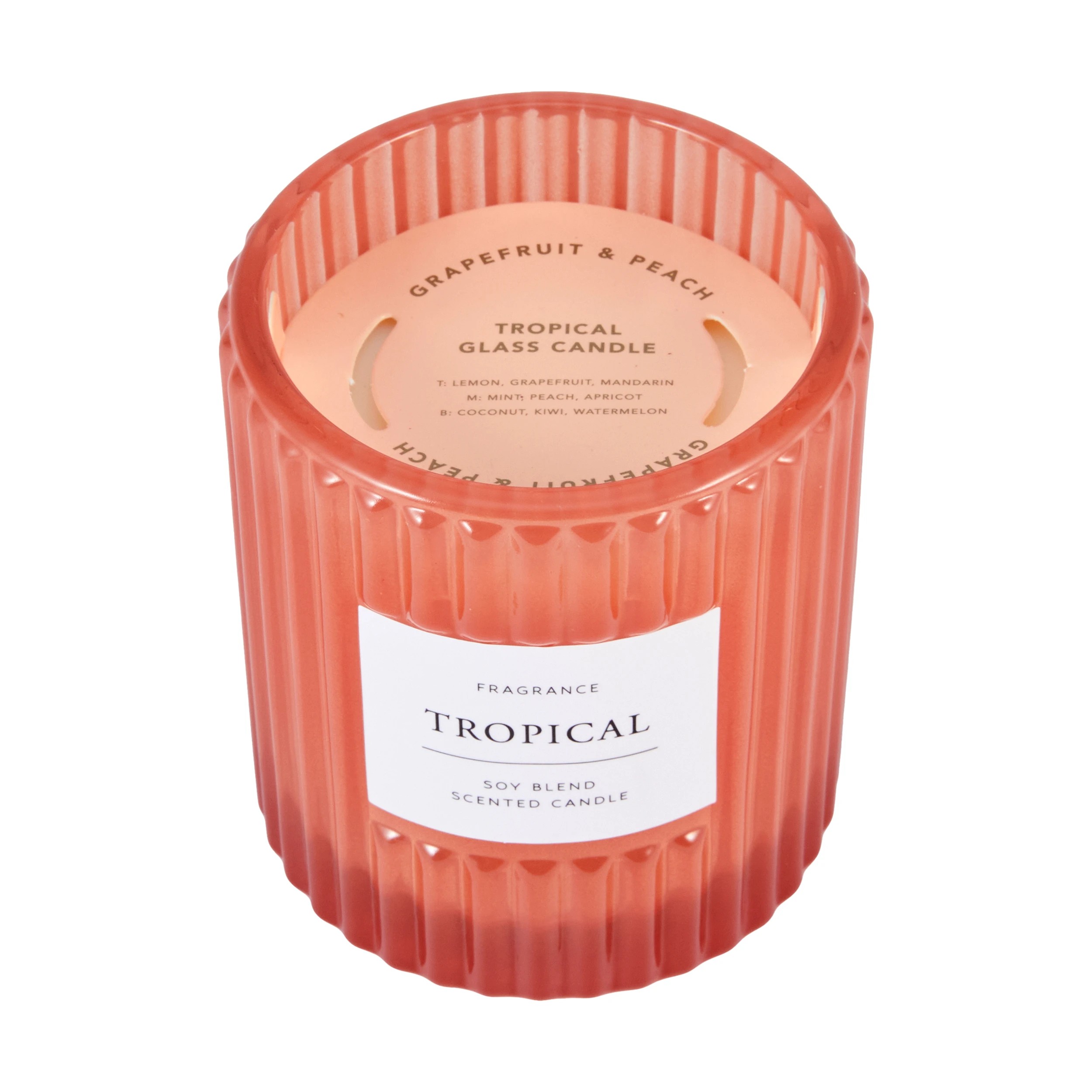 4 Tropical Glass Candle, 4 of 4