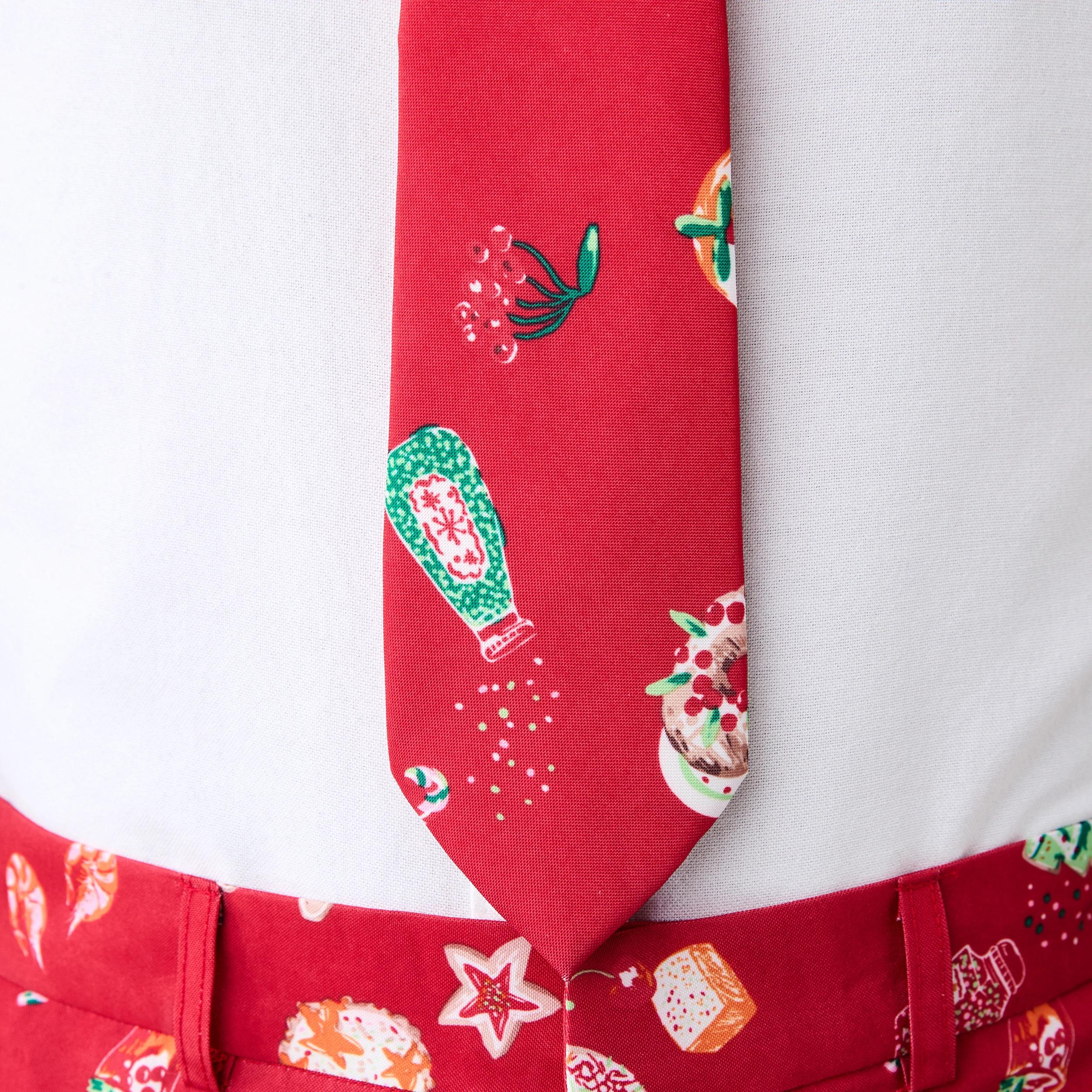 4 Christmas Tie Red Xmas, 4 of 5