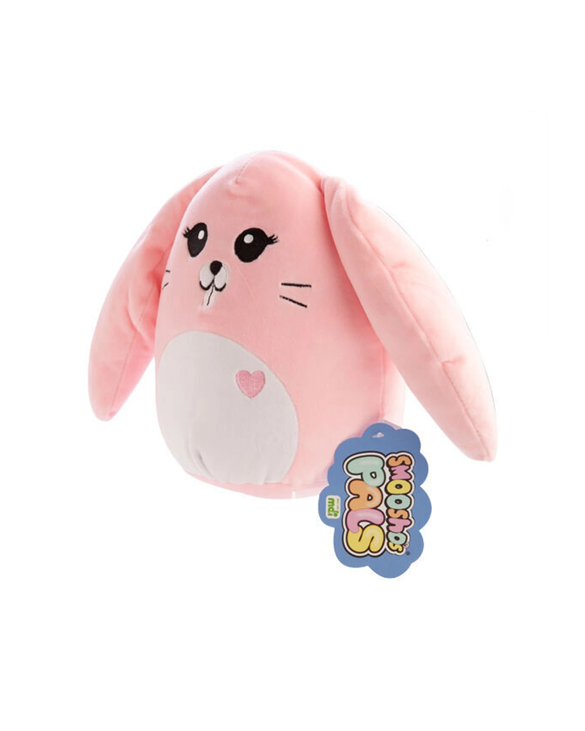 4 Smooshos Pal Squishy Super Soft Plushie Kid's Toy 22x16x22cm Bunny Rabbit - Pink, 4 of 4