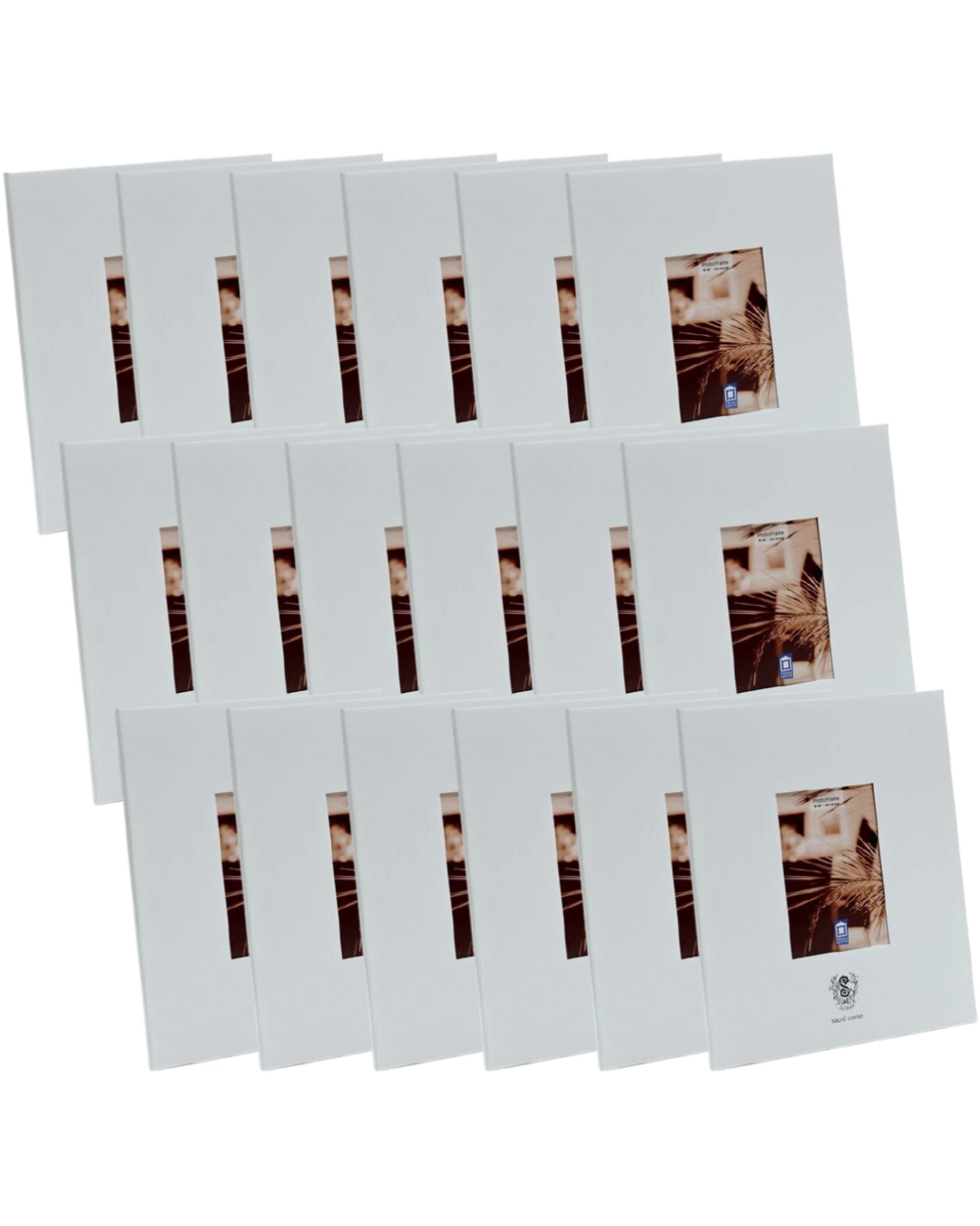 1 BR Home Le Blanc Picture Frame Bulk Pack of 18, 1 of 2