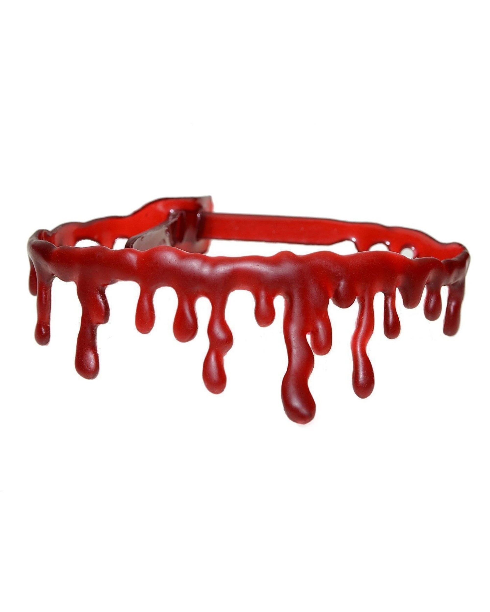 1 BR Costumes Gothic Fashion Bracelet with Red Fake Blood Drip Detail, 1 of 2