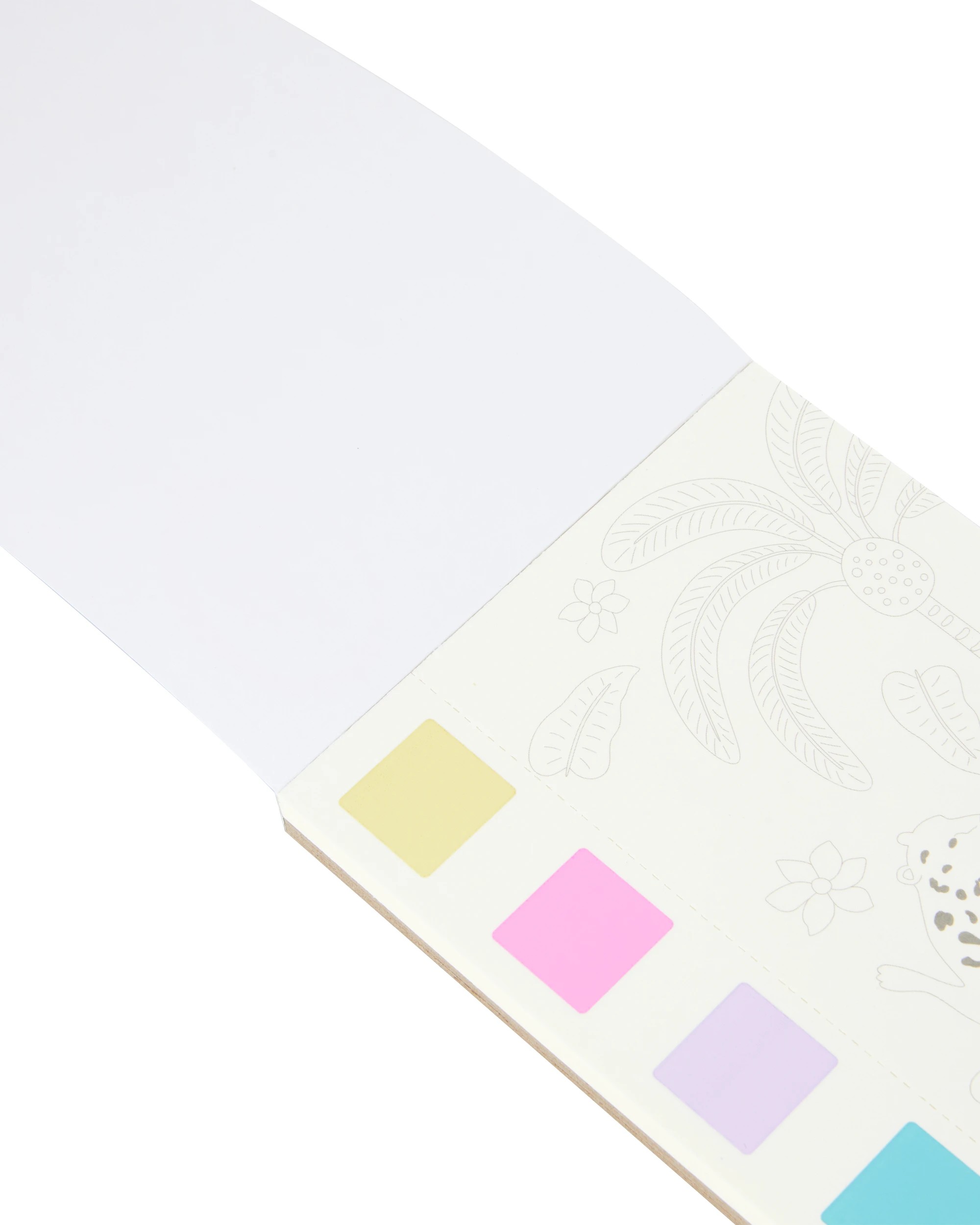 4 Mini Watercolour Paint Pad - Tropical Vacay, 4 of 7