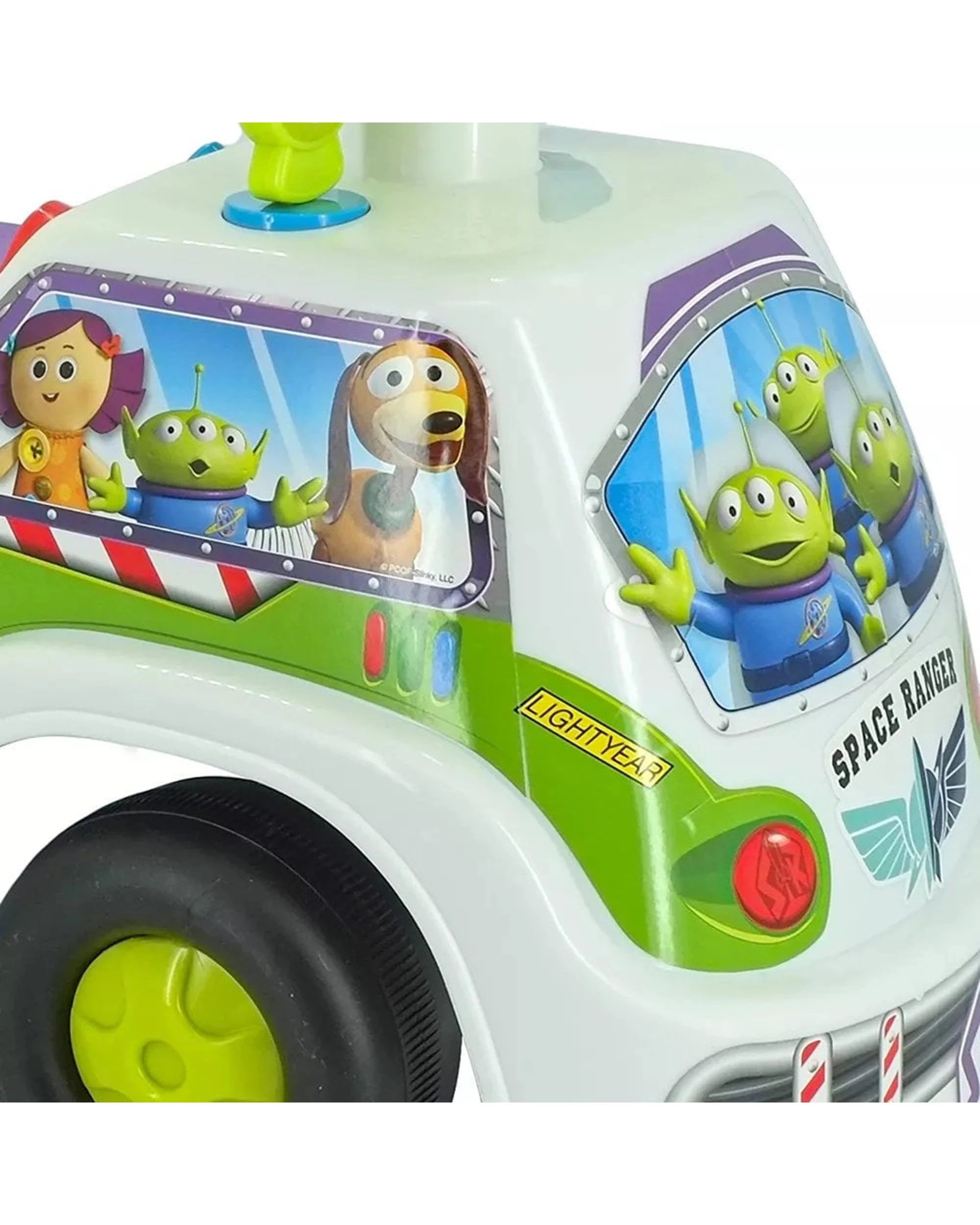 4 Disney Pixar Toy Story Lights N Sounds Space Adventure Ride-On, 4 of 7