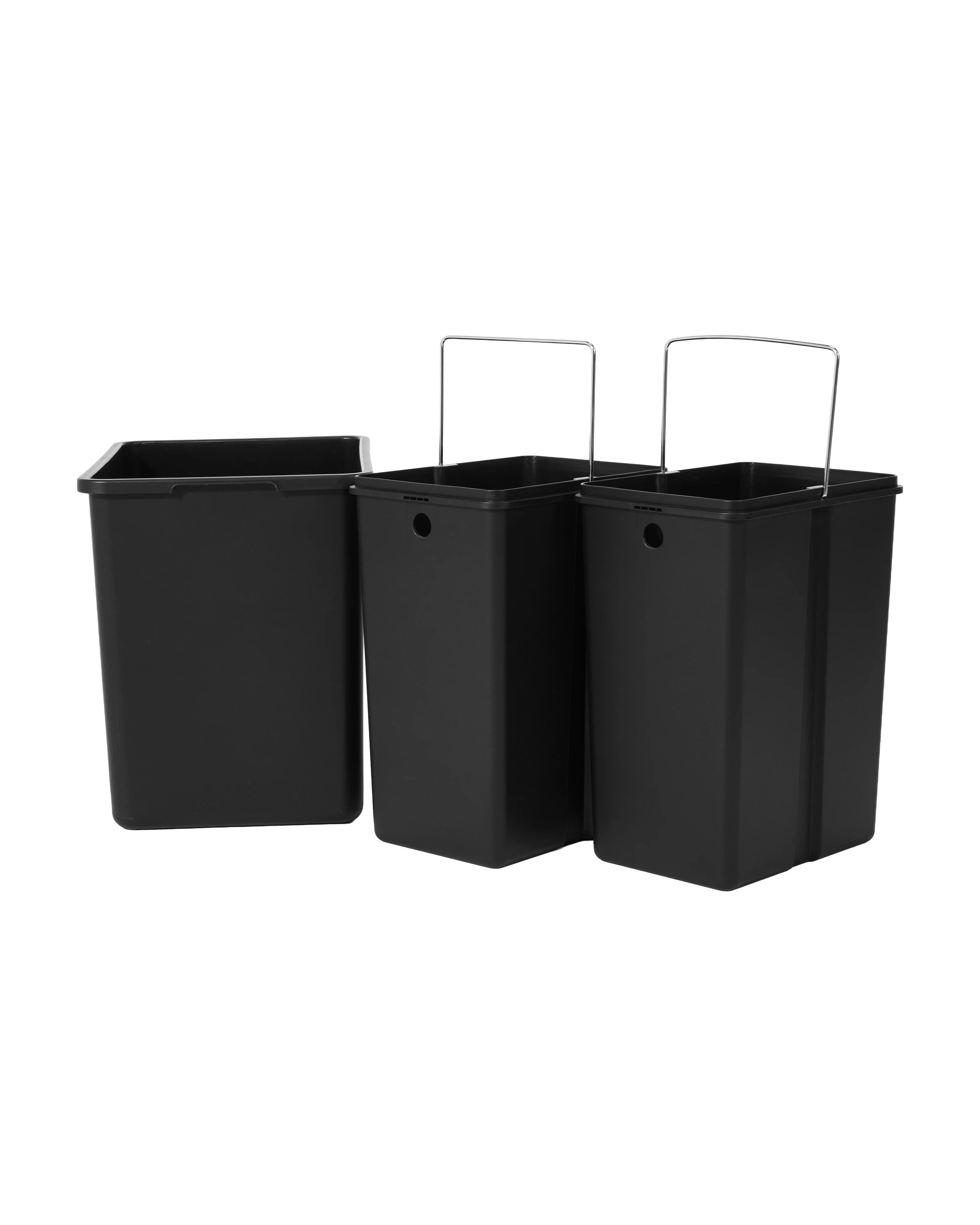 4 47L Dual Stacked Bin - Silver, 4 of 5