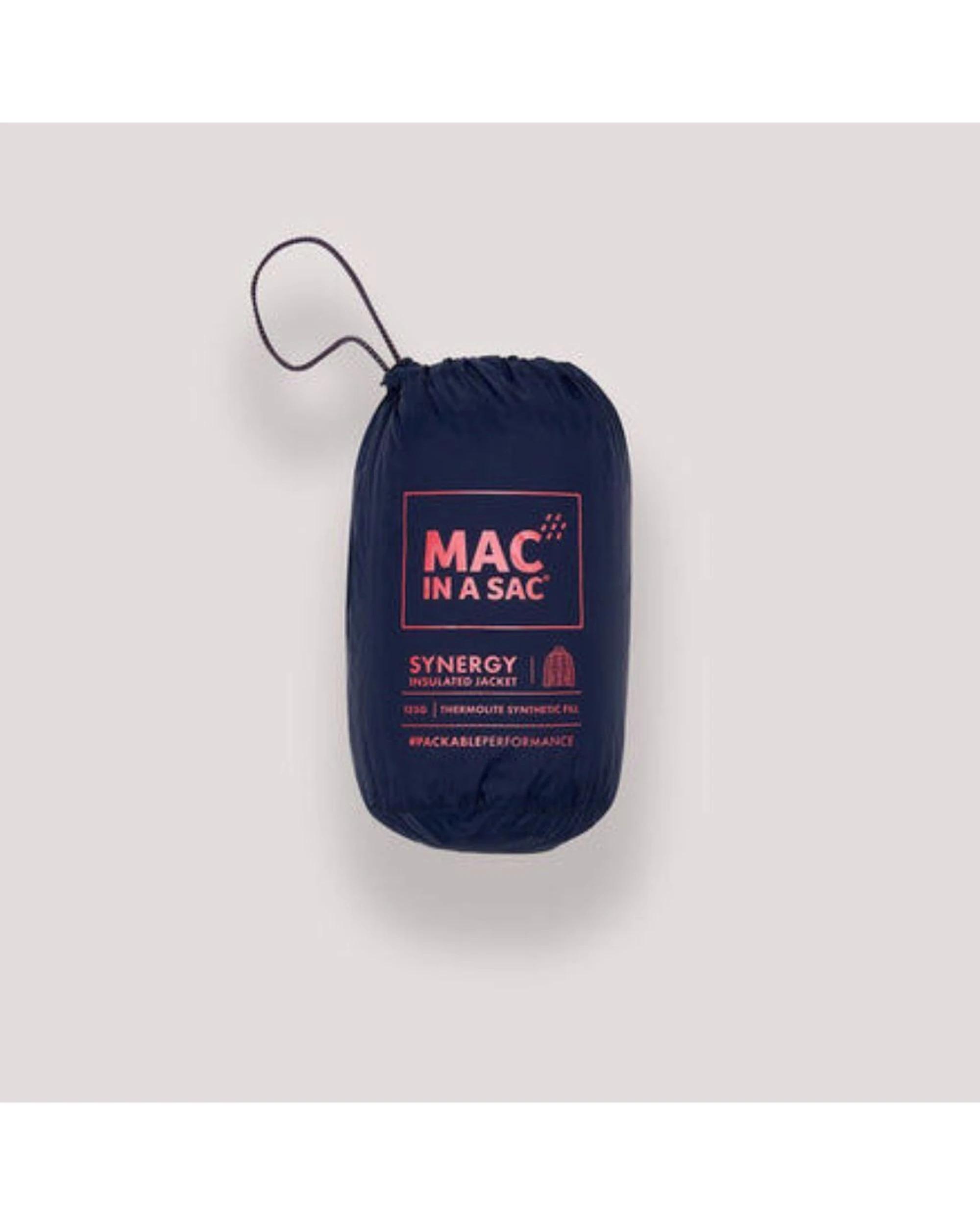 7 Mac in a Sac Synergy Packable Womens Thermolite Jacket NAVY, 7 of 7