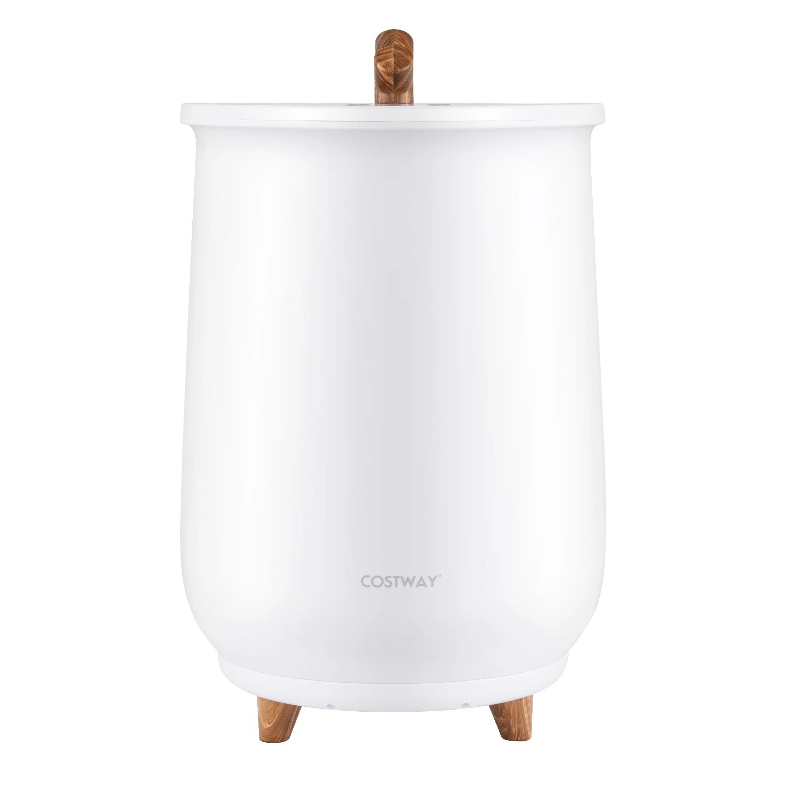 1 Costway 23L Towel Warmer Bucket w/3 Heat Levels - White, 1 of 8