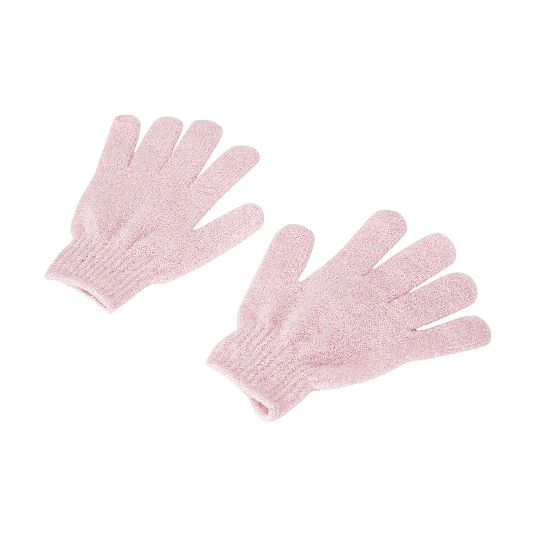 3 Exfoliating Gloves - Pink, 3 of 6