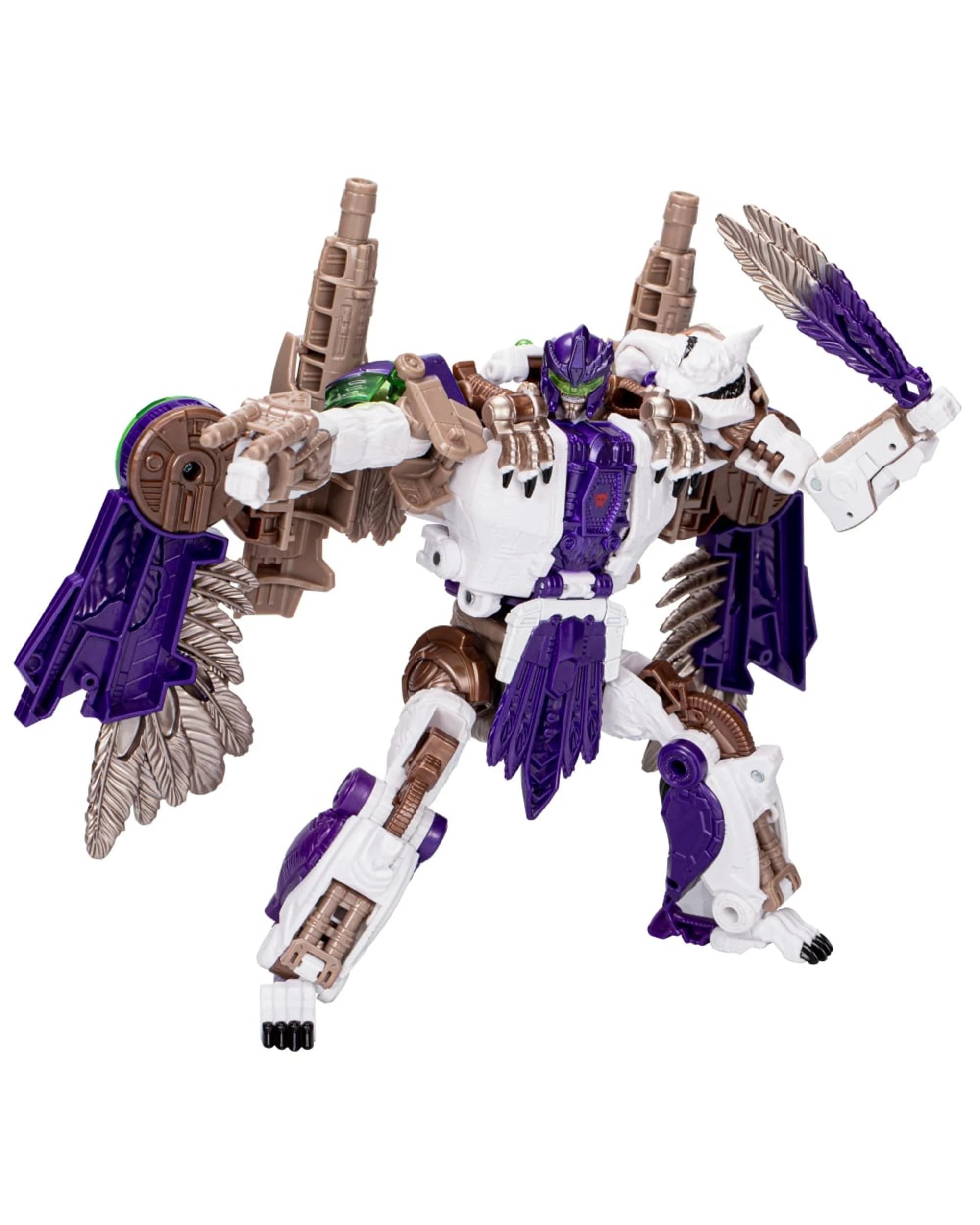 2 Transformers Legacy United Beast Wars Universe Tigerhawk Leader Class Action Figure, 2 of 4