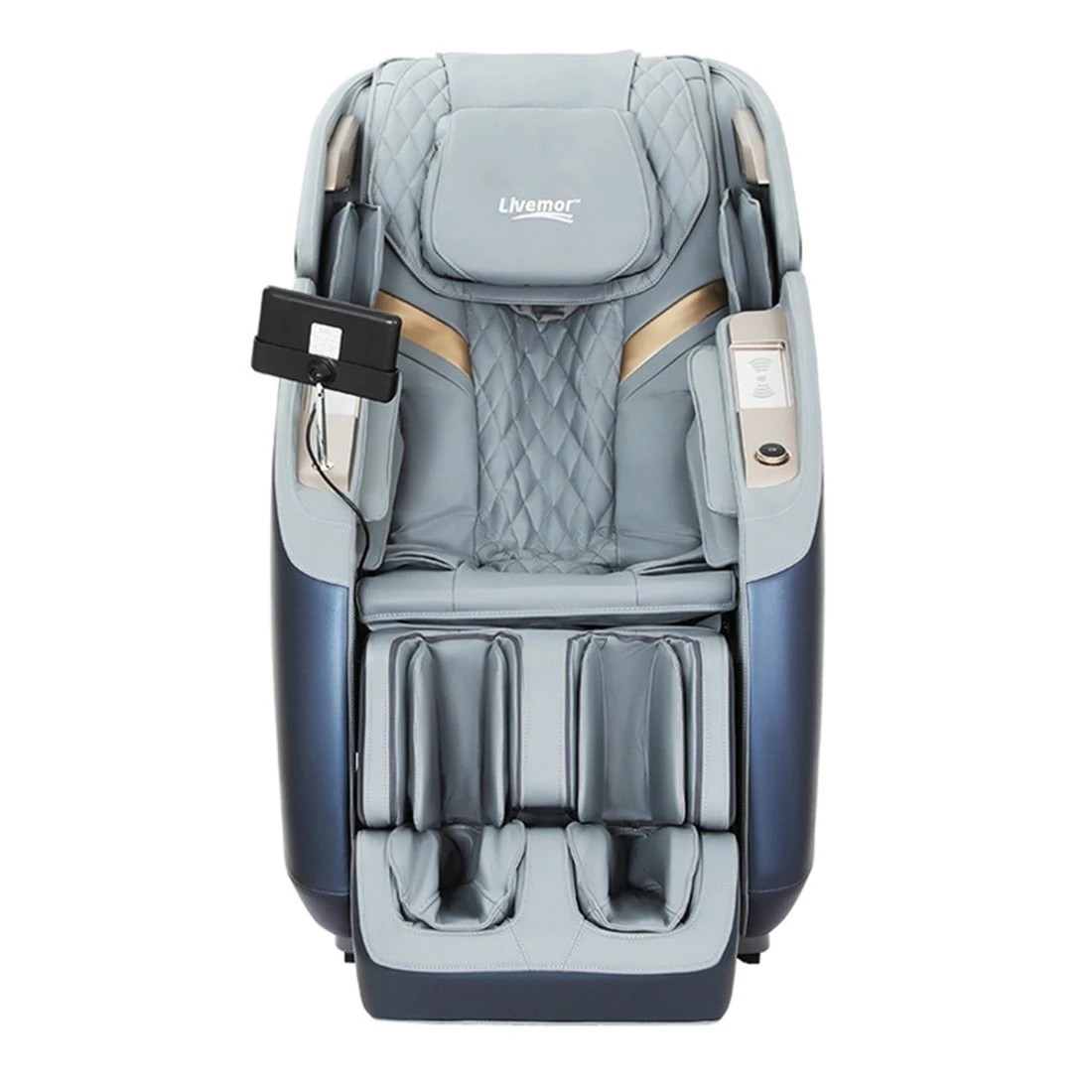 3 Livemor 4D Massage Chair Electric Recliner Double Core Mechanism Massager Melisa - Multi, 3 of 7