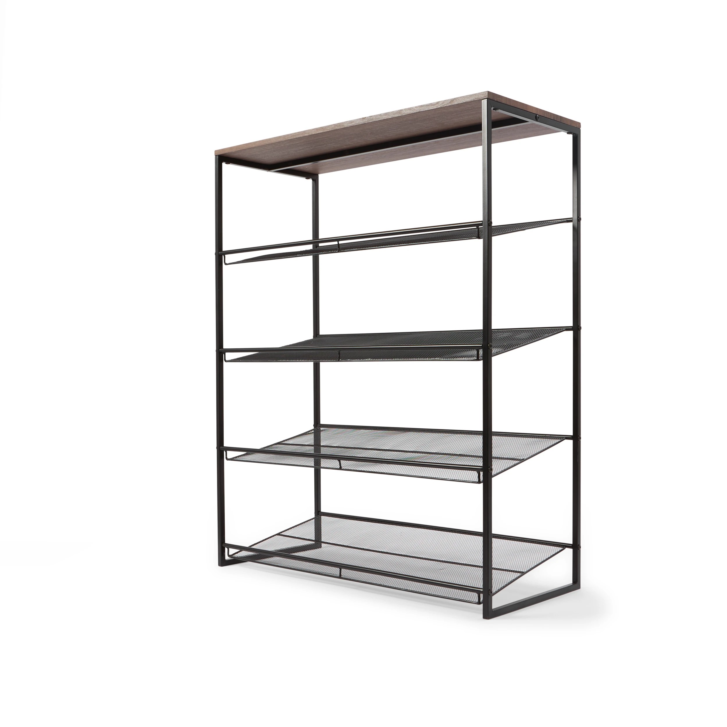 2 4 Tier Metal Shoe Rack, 2 of 3
