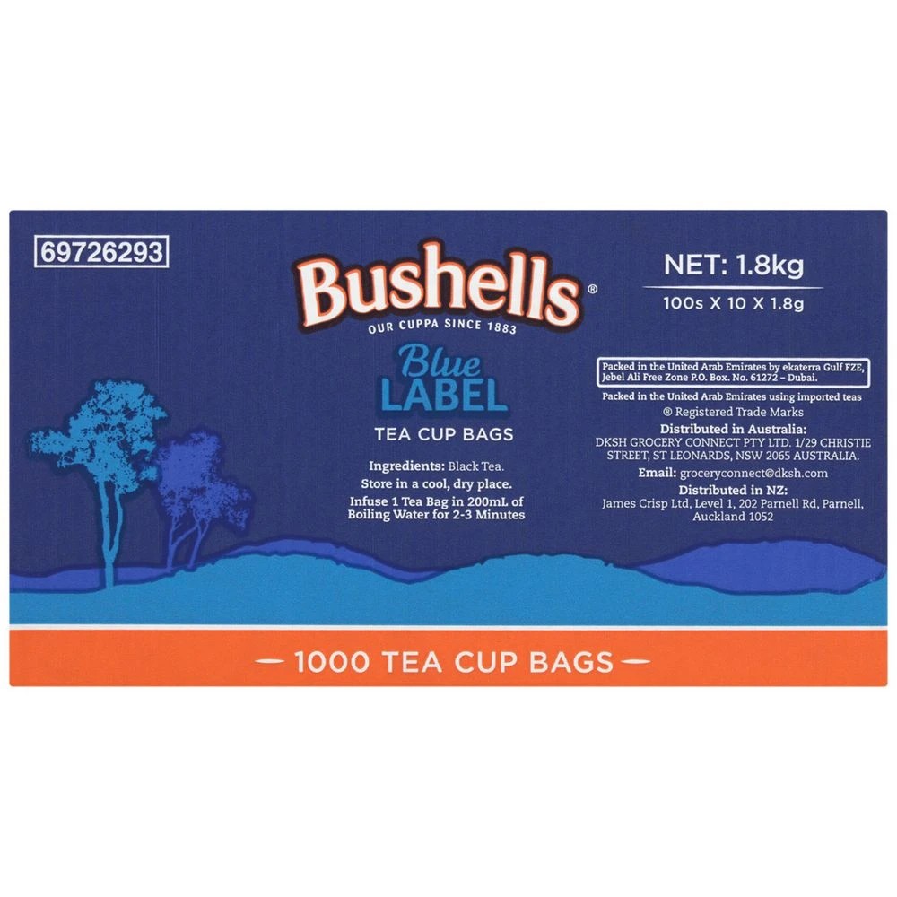 3 Bushells Blue Label Tea Bags 1000 Pack, 3 of 4