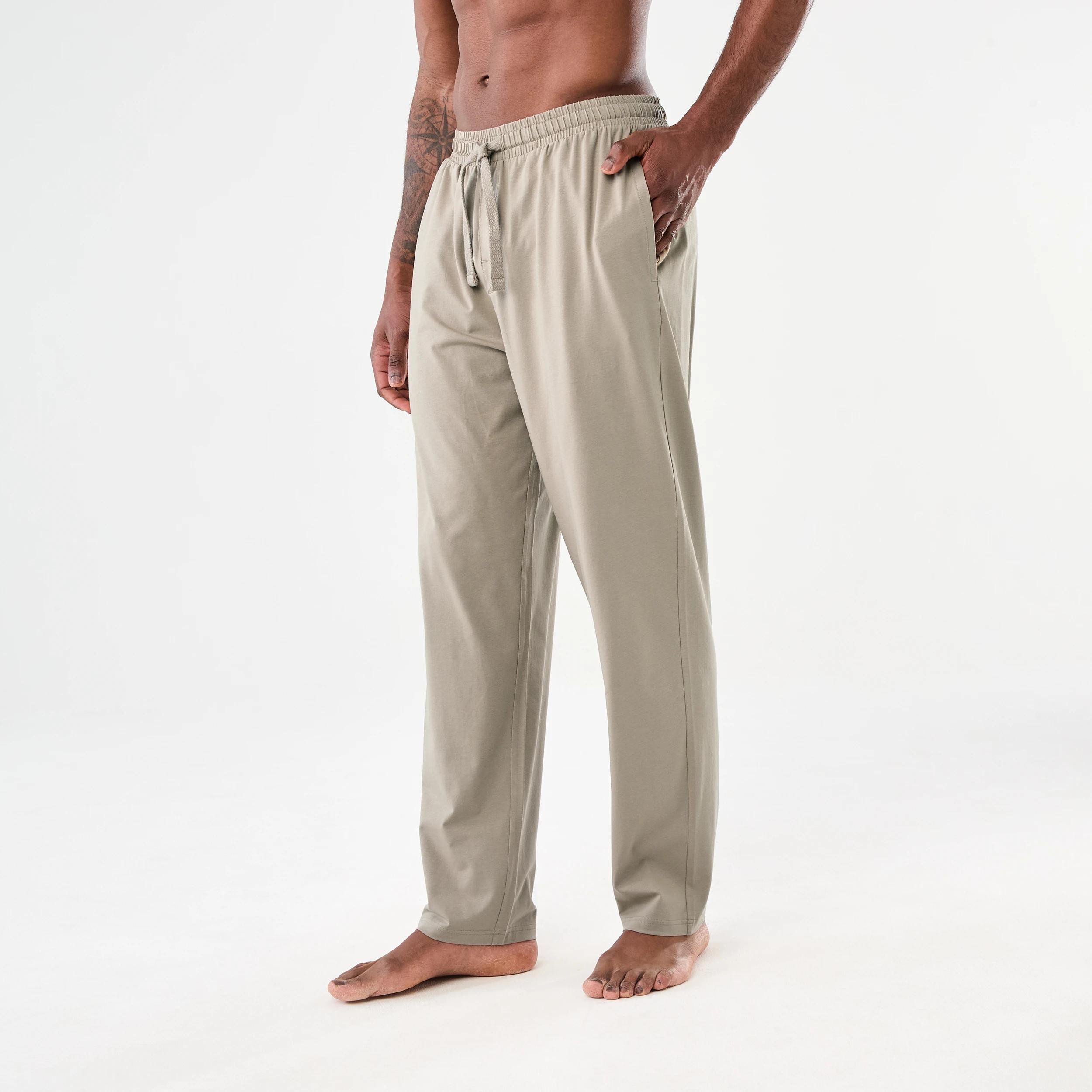 2 Cotton and Elastane Pants VINTAGE KHAKI PANT, 2 of 5
