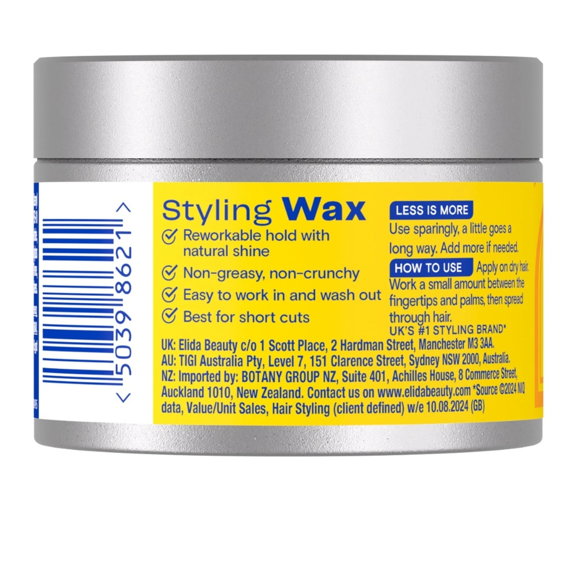 2 Vo5 Hair Gel Style Wax Groomed 75ml, 2 of 8