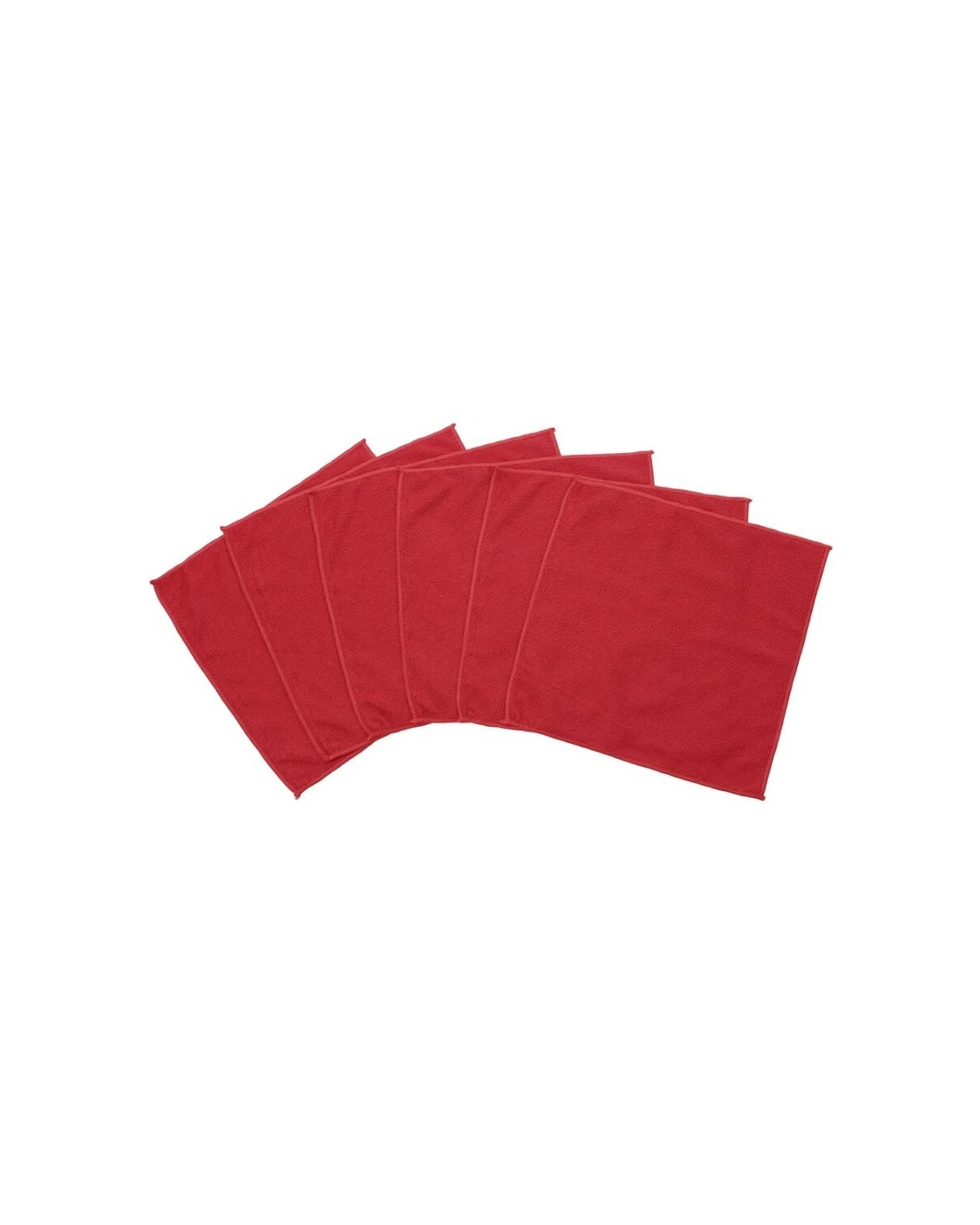 6 Boxsweden 3x 25pc Prime Microfibre Cloths Value Pack Cleaning 30x30cm - Multi, 6 of 7