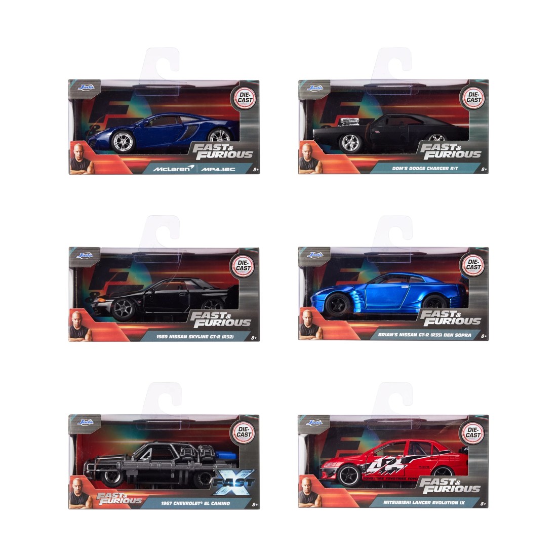 1 Fast & Furious Metal Die Cast Vehicle - Assorted, 1 of 6
