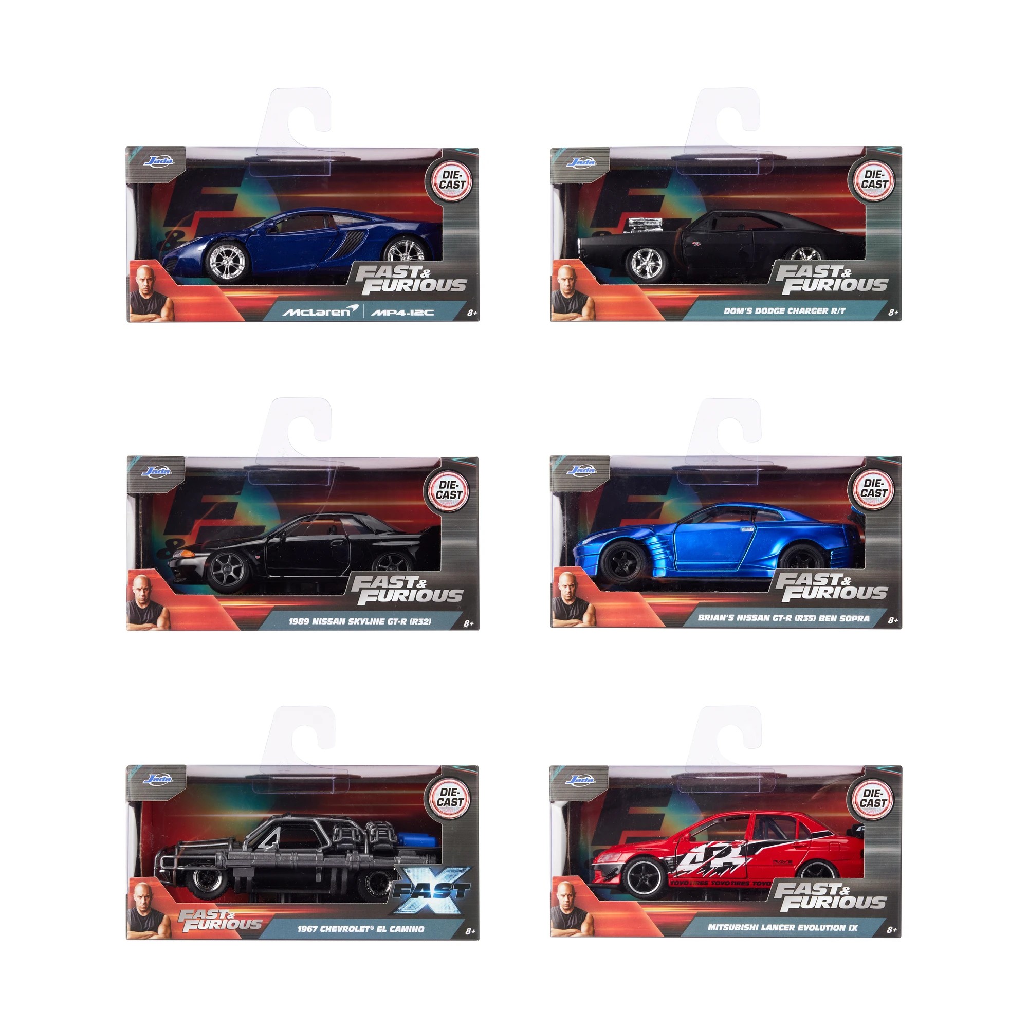 1 Fast & Furious Metal Die Cast Vehicle - Assorted, 1 of 6