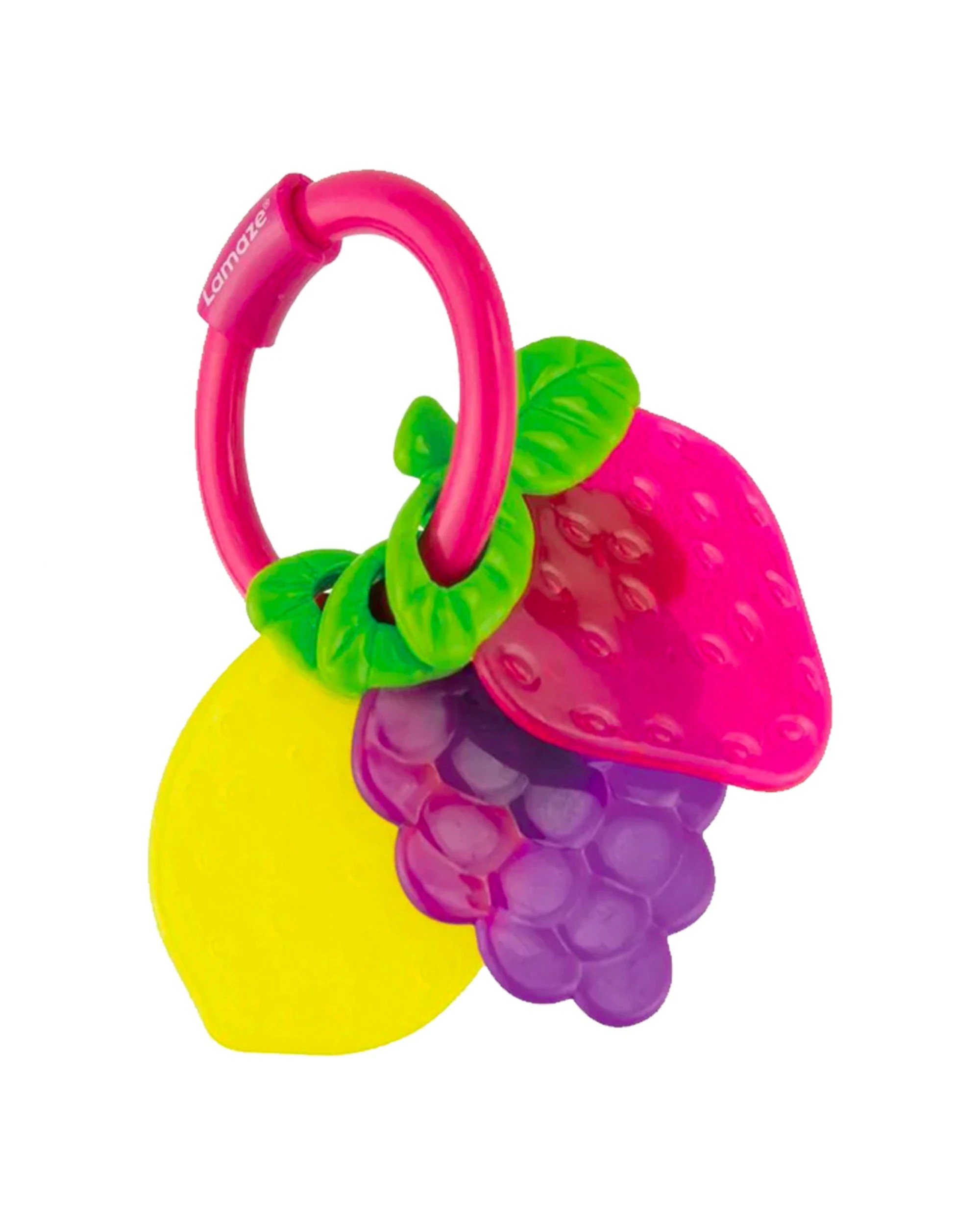 4 Lamaze 3PK Fruity Teething Teether Toddler Sleeping Newborn Baby - Multi, 4 of 4