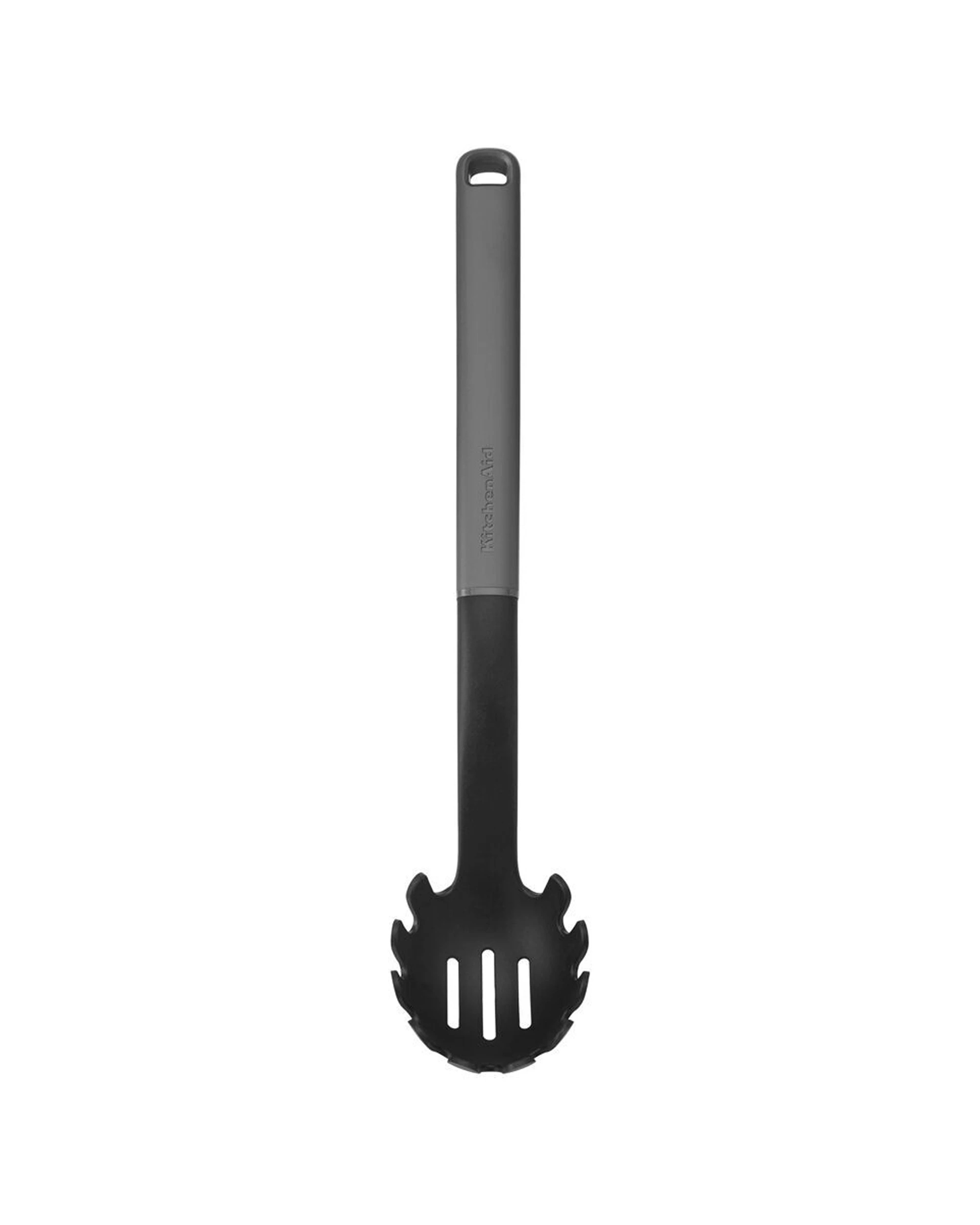 3 KitchenAid Classic Nylon Pasta Server 2PK Heat Resistant Ergonomic Handle - Charcoal, 3 of 6