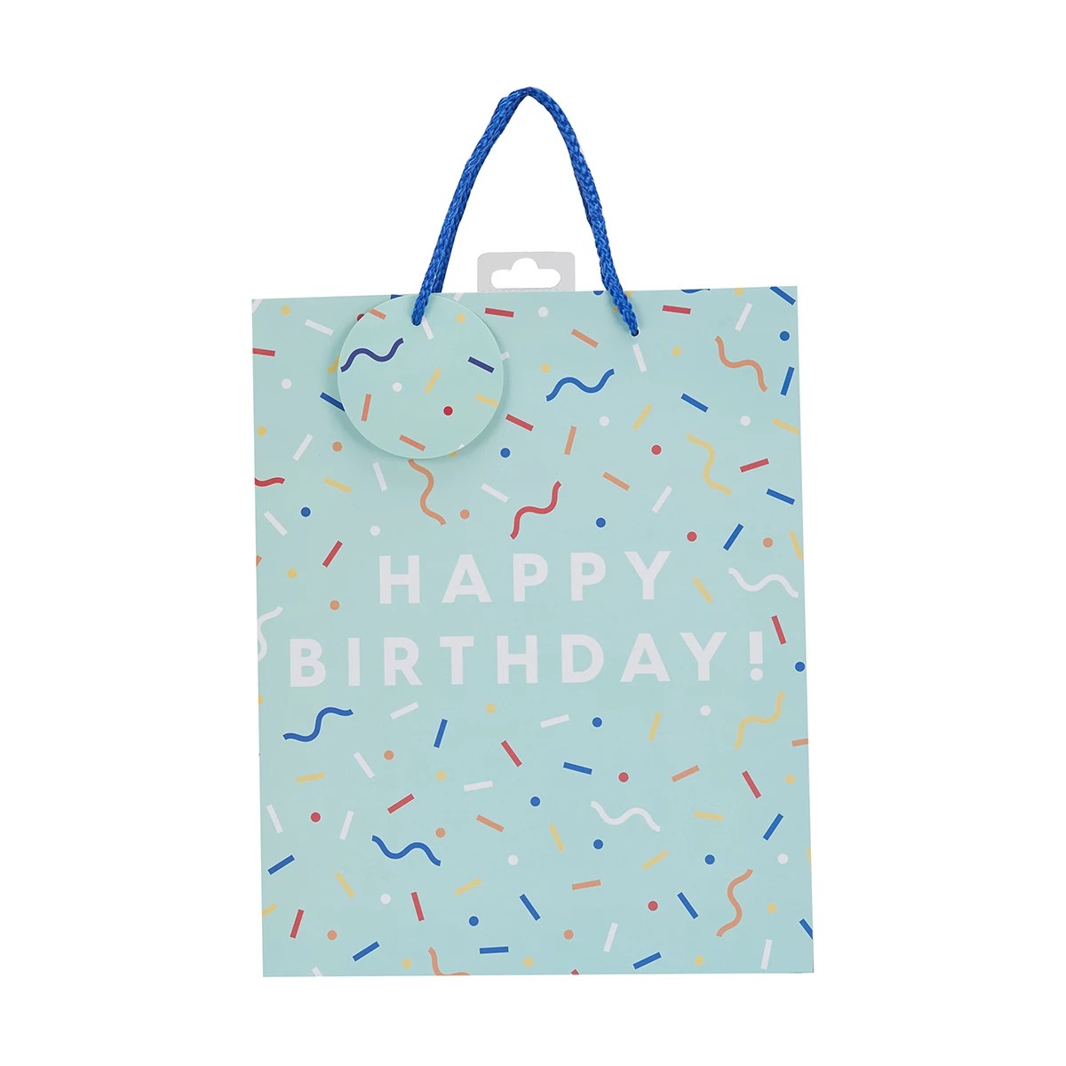 7 Birthday Wiggle Gift Bag - Large, 7 of 8