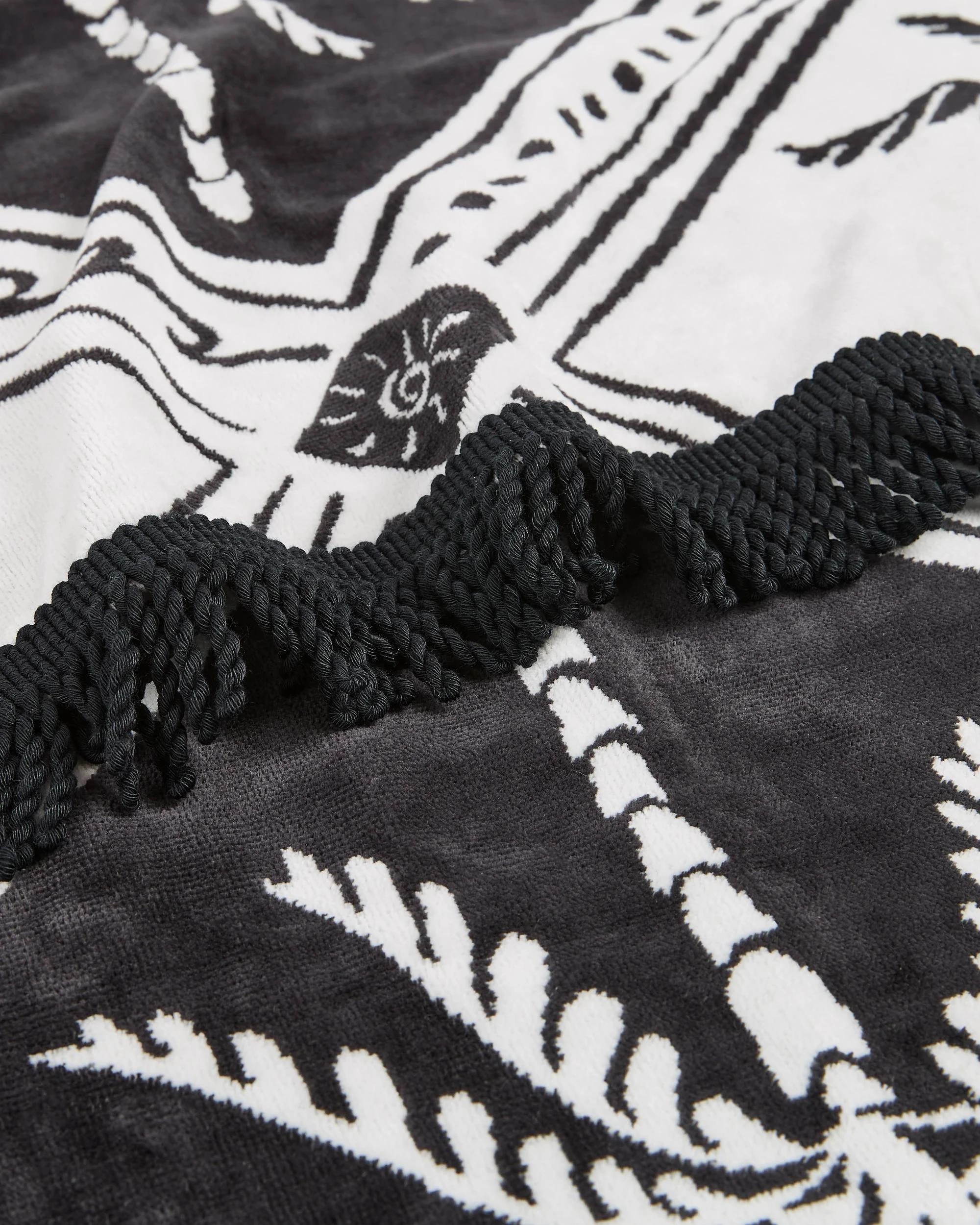 2 Target Australian Cotton Kids Beach Towel - Palm Tree - Black, 2 of 2