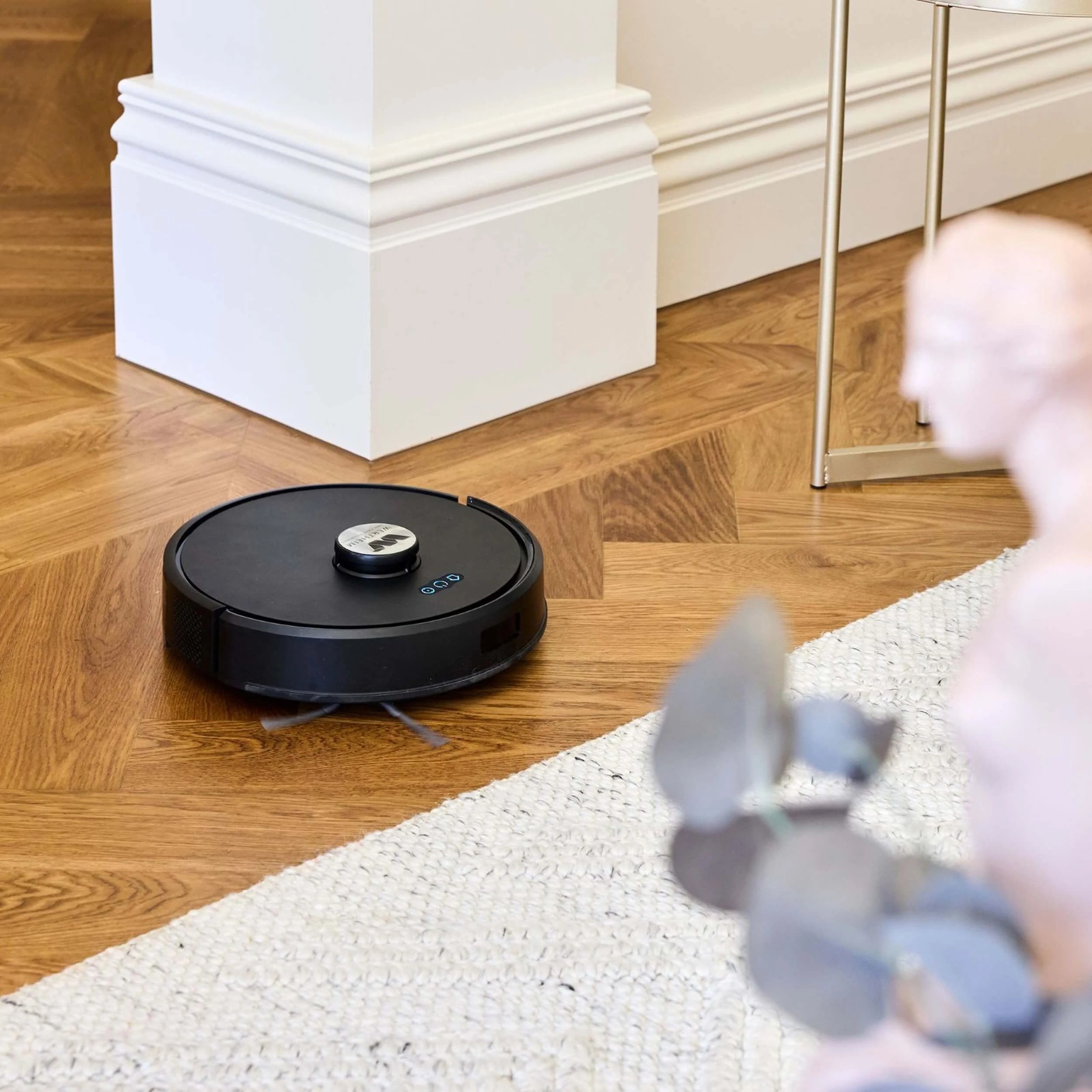 3 Wertheim CleanBot Robot Vacuum With Mop Function For Home Floors, 3 of 6