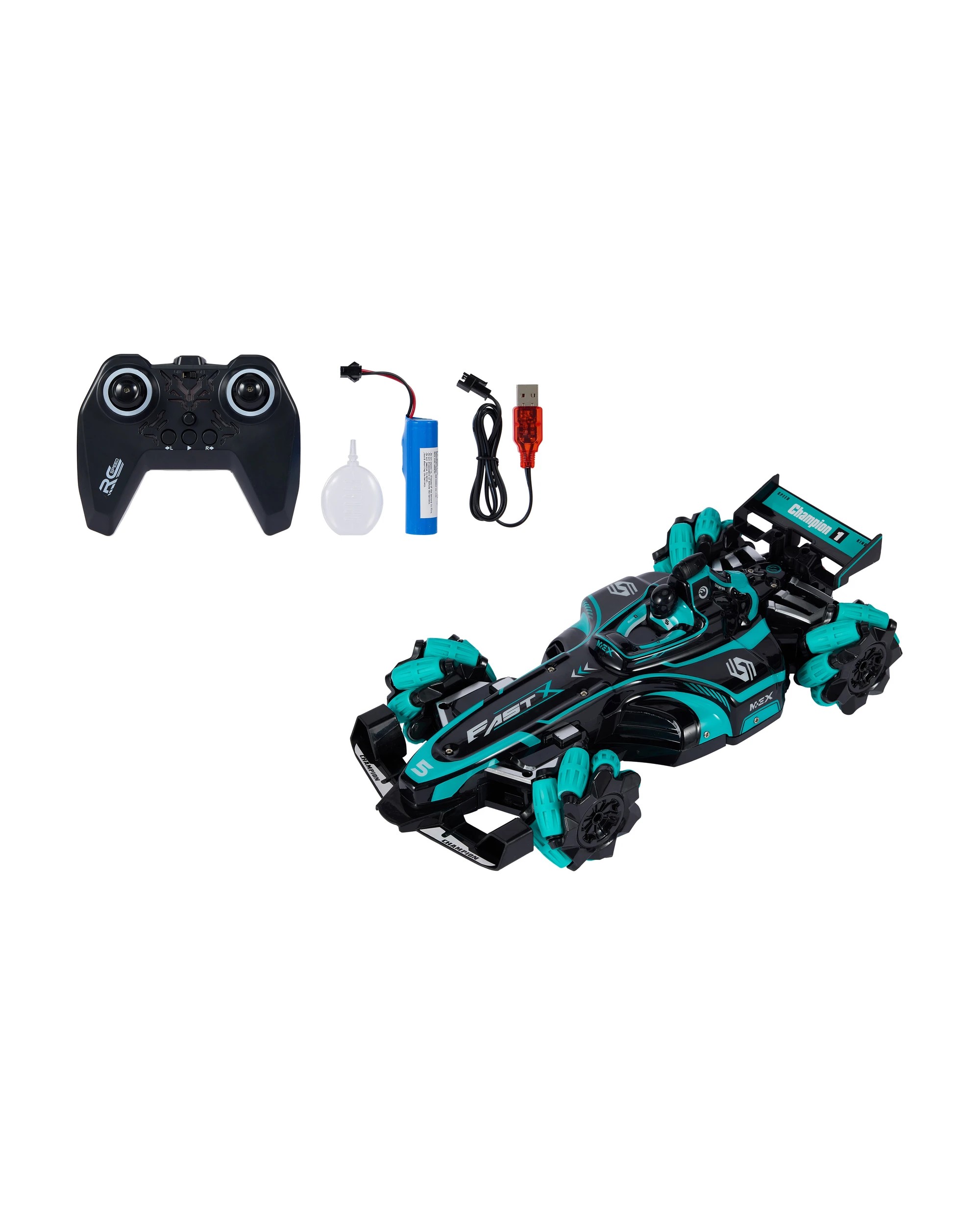 2 Rally Sprint Swift Remote Control Flash Racer Vehicle, 2 of 9