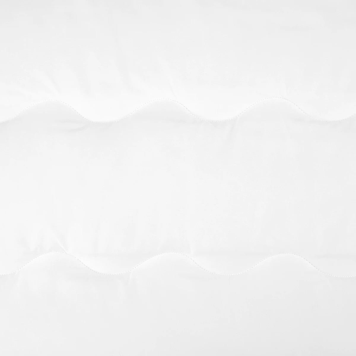 4 Strapped Airflow Mattress Topper - Queen Bed, White, 4 of 5