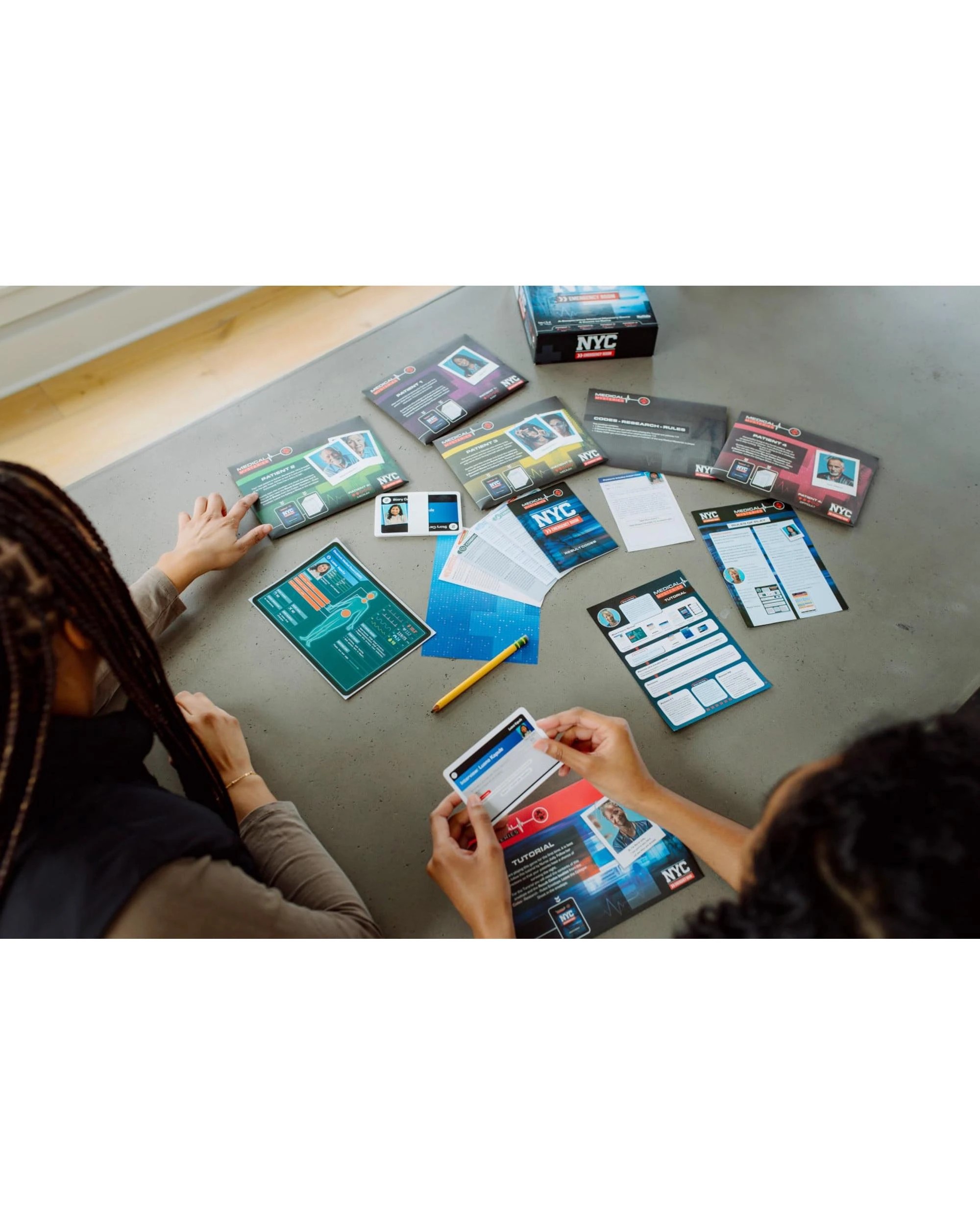 5 Medical Mysteries New York Emergency Room Board Game, 5 of 9