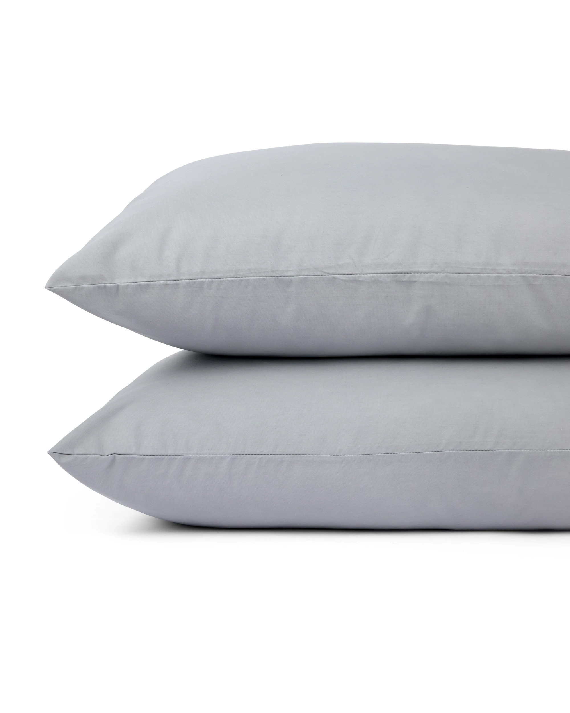 5 250 Thread Count Cotton Rich Sheet Set - Double Bed, Light Grey, 5 of 10