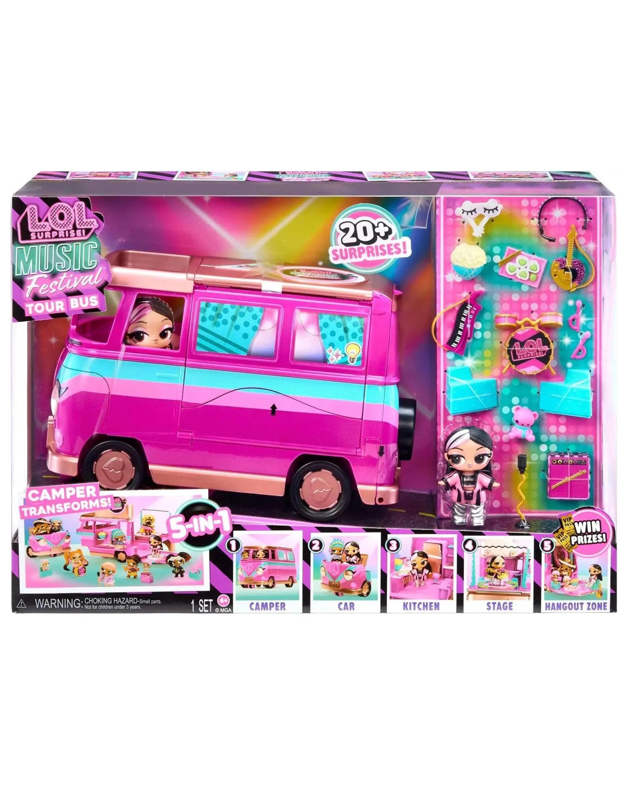 1 L.O.L. Surprise! Music Festival Tour Bus, 1 of 9