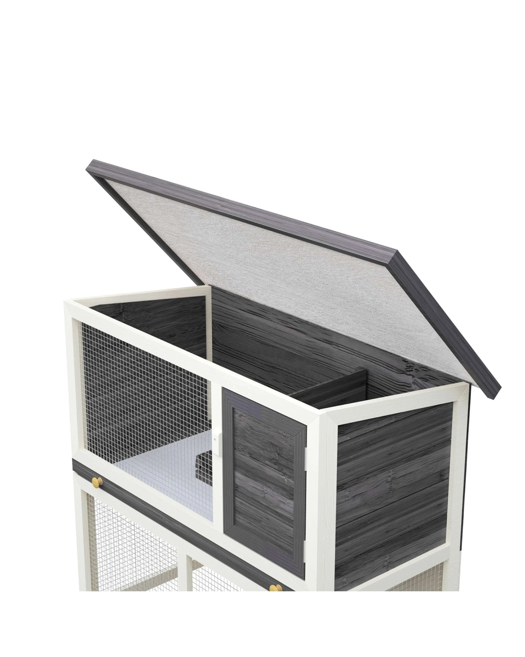 6 Advwin Rabbit Hutch Chicken Coop Pet House, 6 of 9