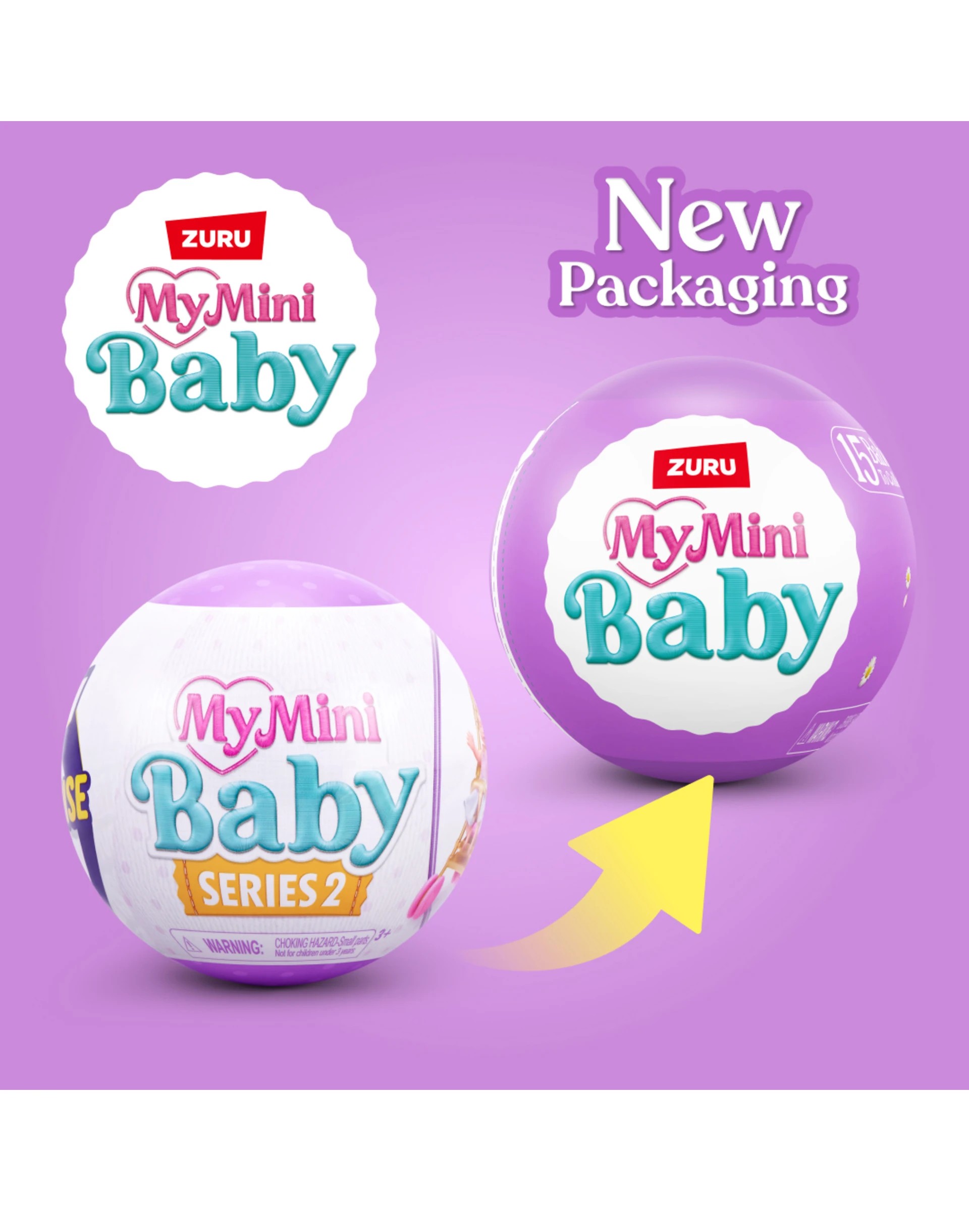 3 Zuru My Mini Baby Series 2 - Assorted, 3 of 10