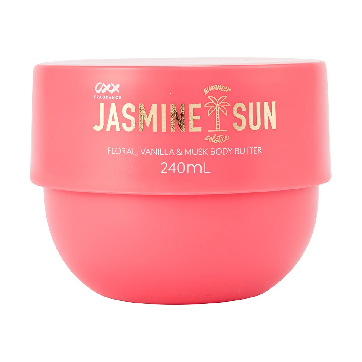 1 OXX Fragrance Jasmine Sun Summer Solstice Body Butter 240ml - Floral, Vanilla and Musk, 1 of 5