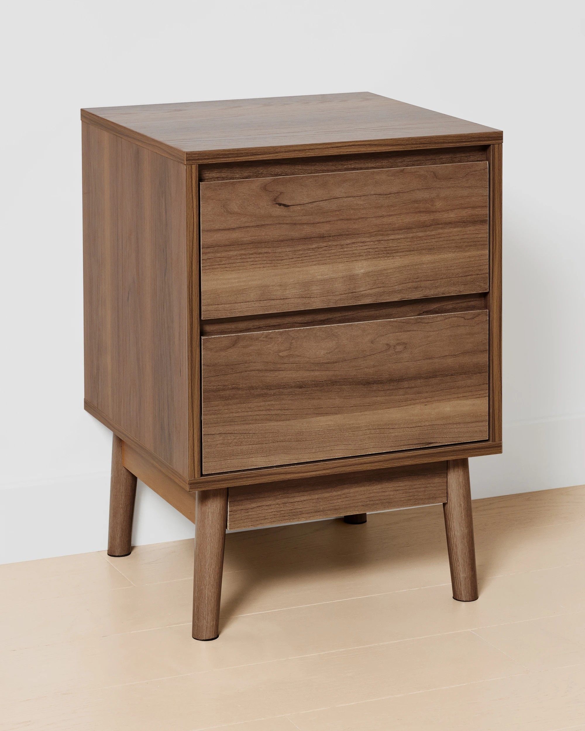 2 Thorne 2 Drawer Bedside Table - Walnut, 2 of 7