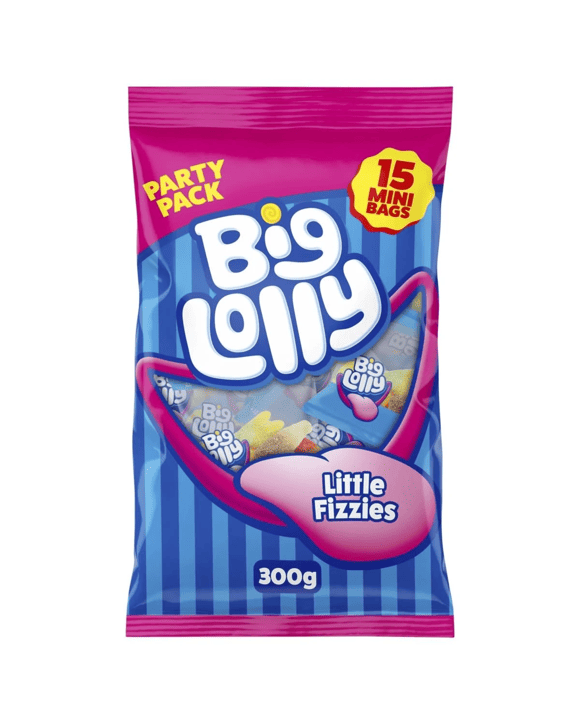 15 Pack Big Lolly Party Pack Mix 300g