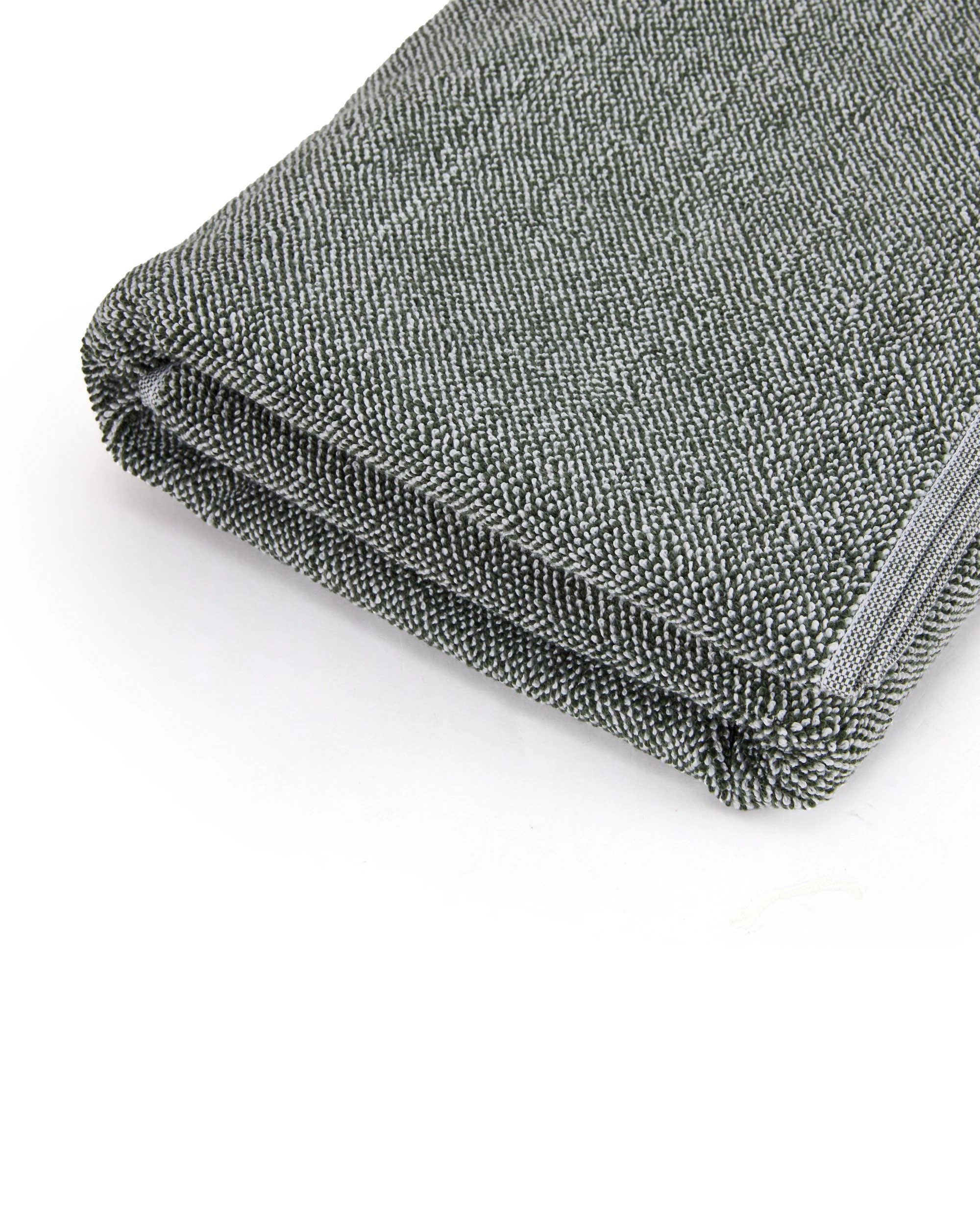 4 Cotton Bamboo Bath Towel - Green, 4 of 5