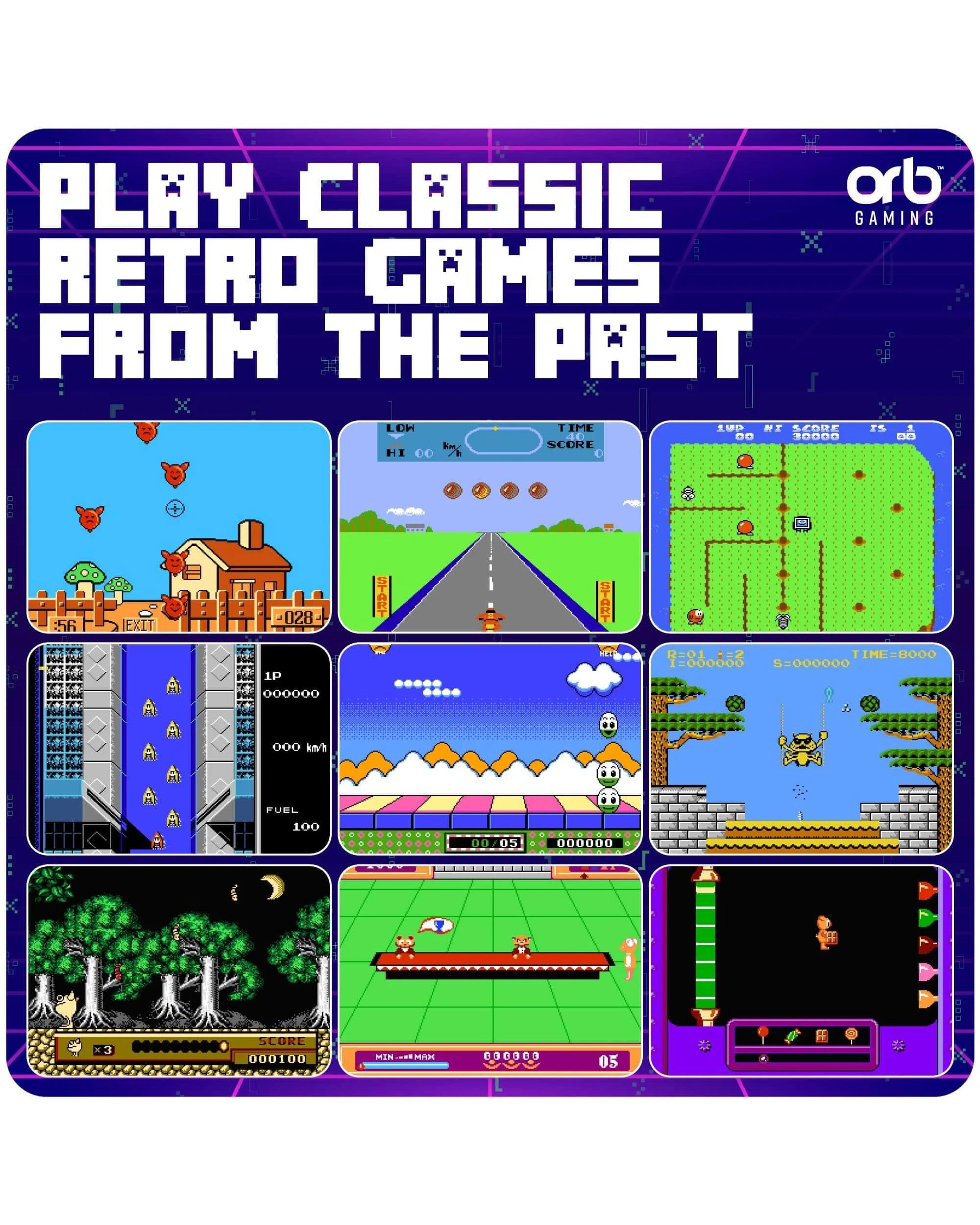 6 Thumbs Up! Orb Retro Mini Arcade Machine, 6 of 7