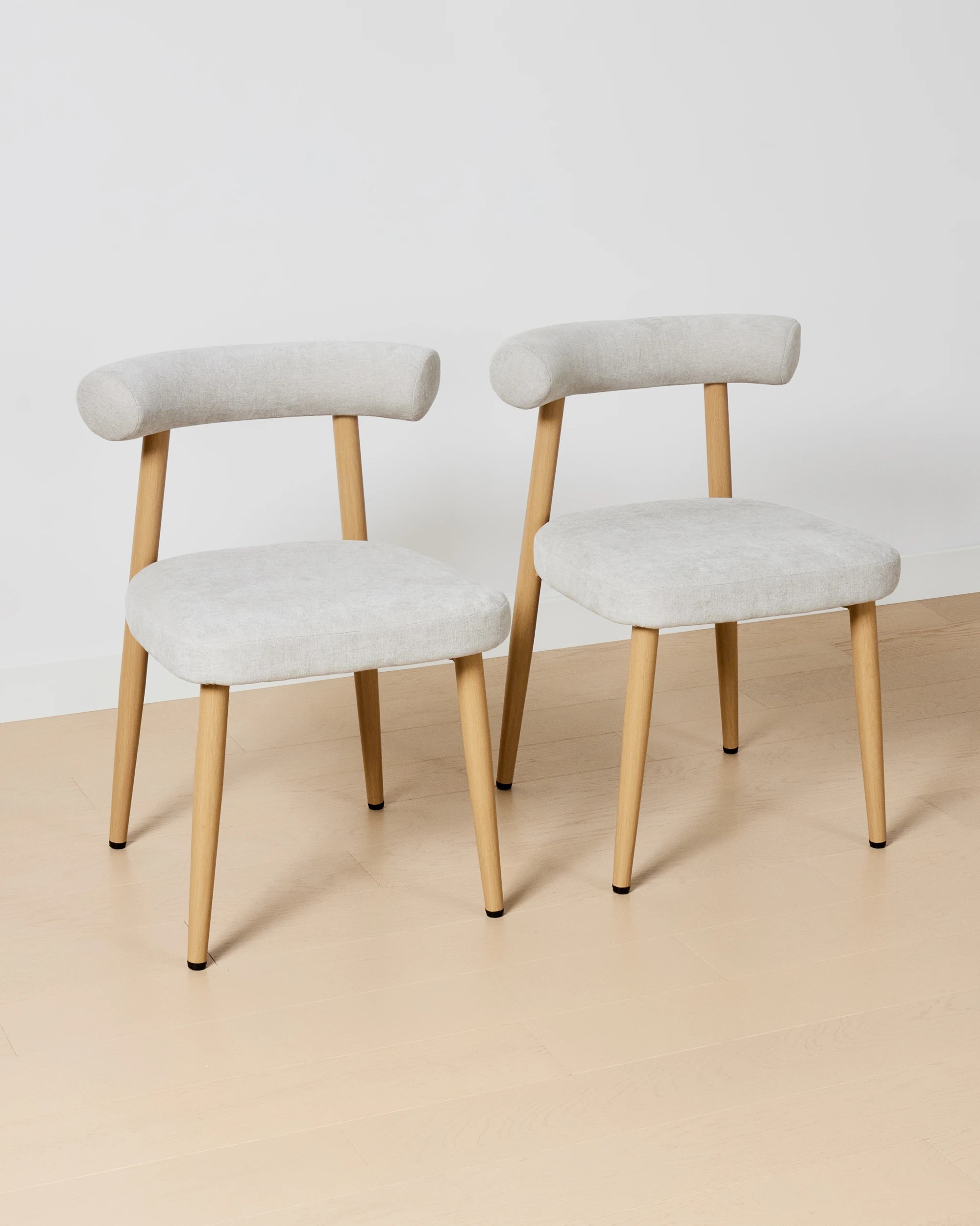 3 Henry Set of 2 Dining Chairs - Grey, 3 of 8