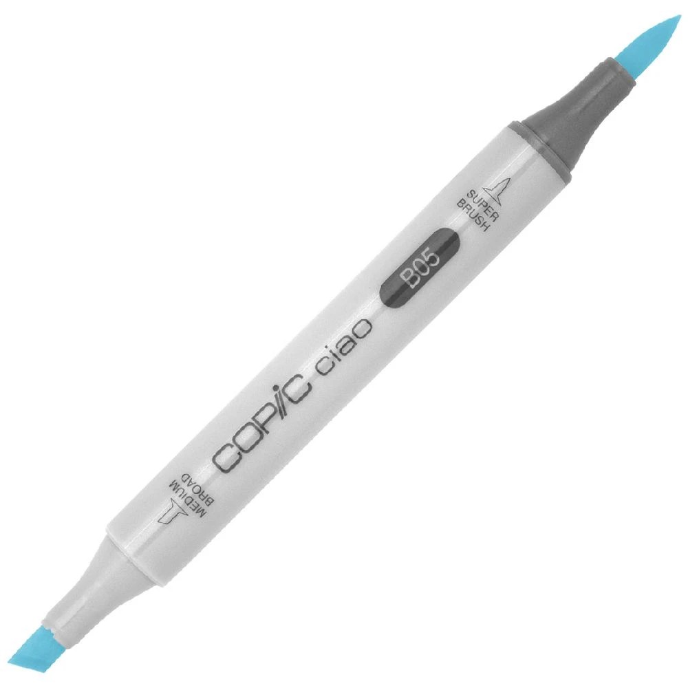 1 Copic Ciao Dual Nib Marker B05 Process Blue, 1 of 3