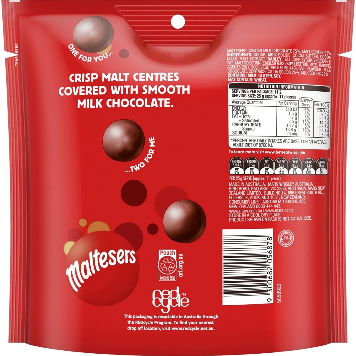 3 Maltesers Milk Chocolate Snack & Share Bag 280g, 3 of 7