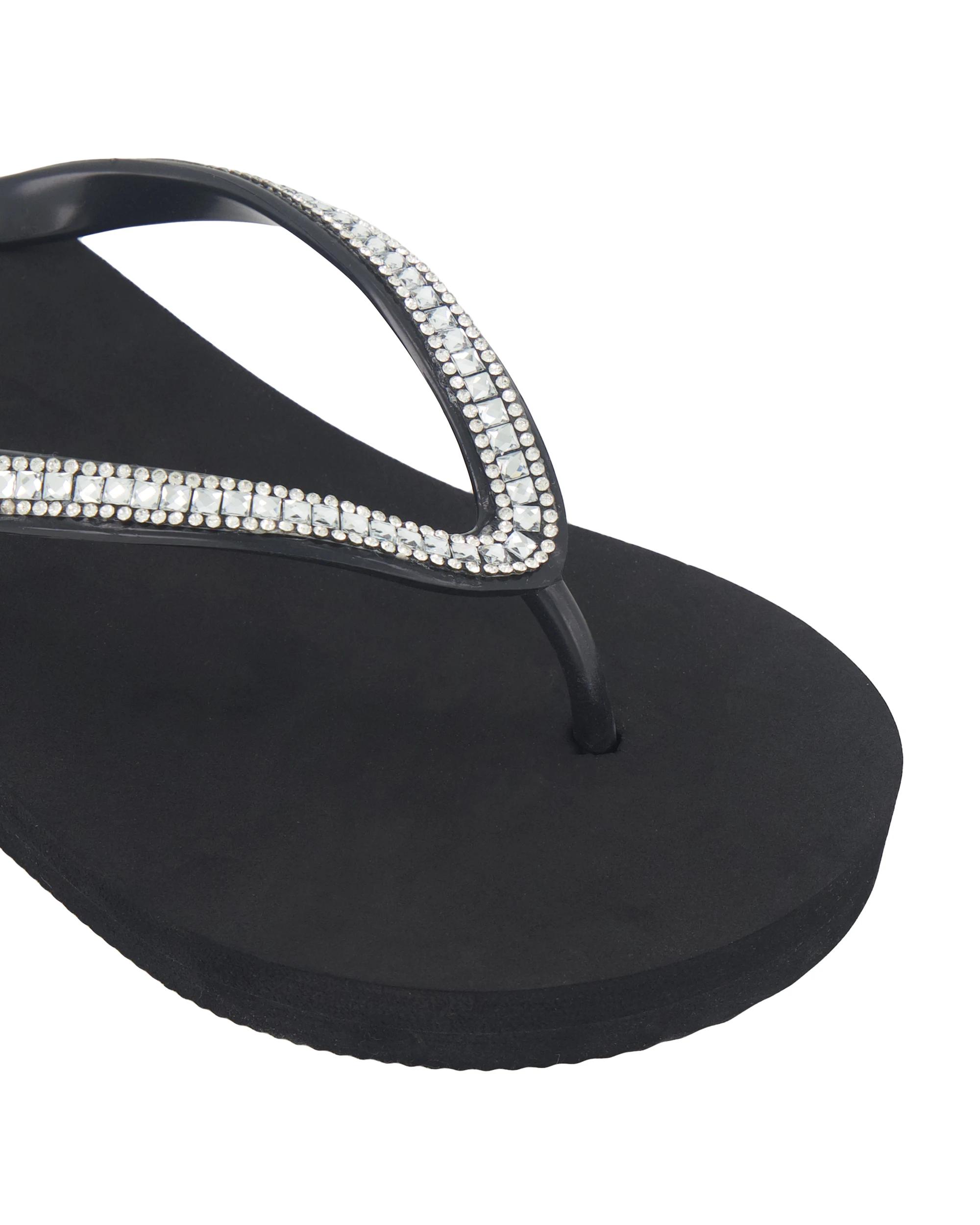 3 Embellished Wedges Black, 3 of 3