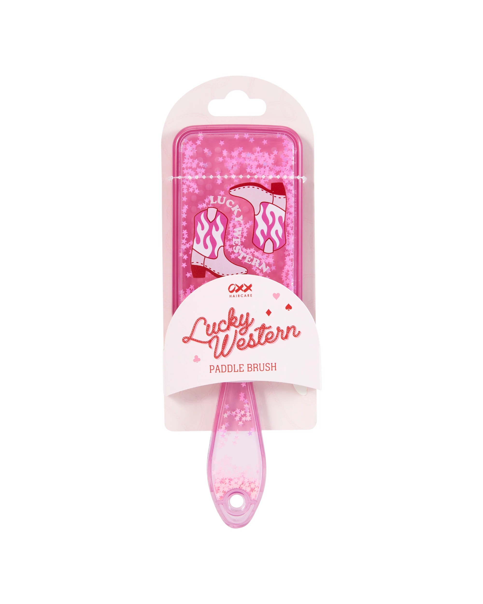 4 OXX Haircare Lucky Western Paddle Brush, 4 of 5