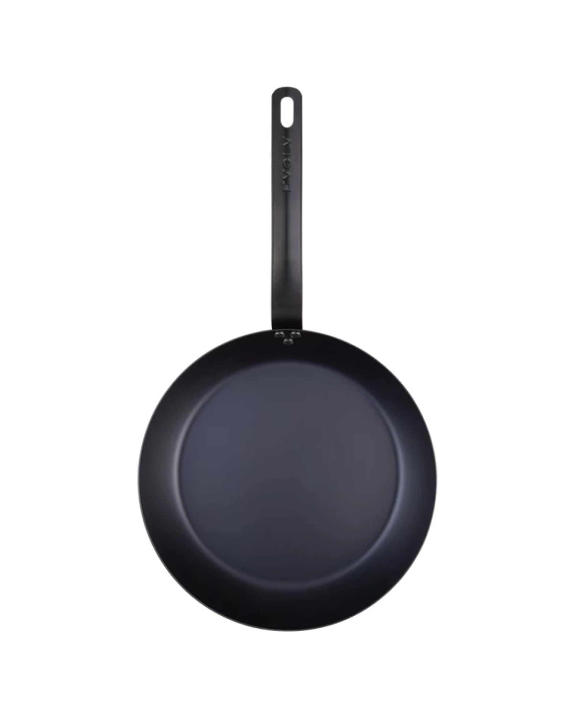 1 Evolv Pre-Seasoned Carbon Steel Kitchen Fry Pan Heavy Gauge Cookware 28cm - Black, 1 of 1