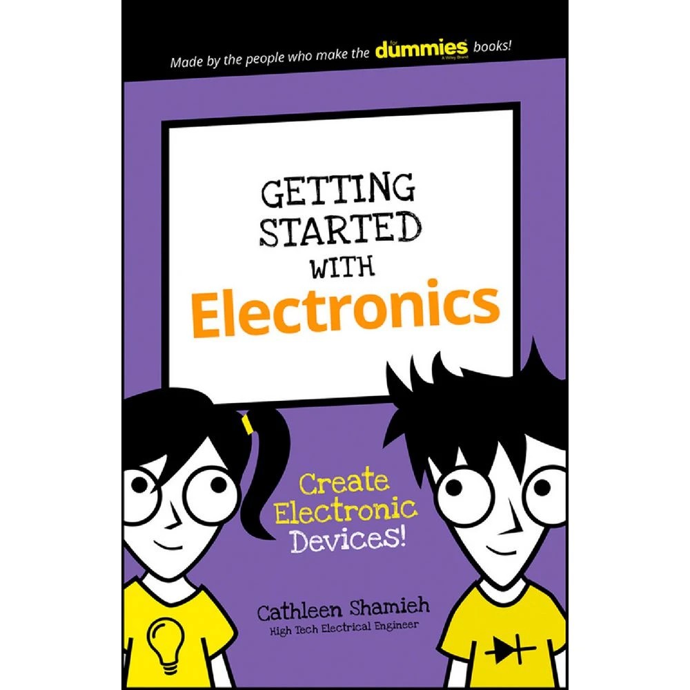 1 Getting Started With Electronics For Dummies Book, 1 of 1