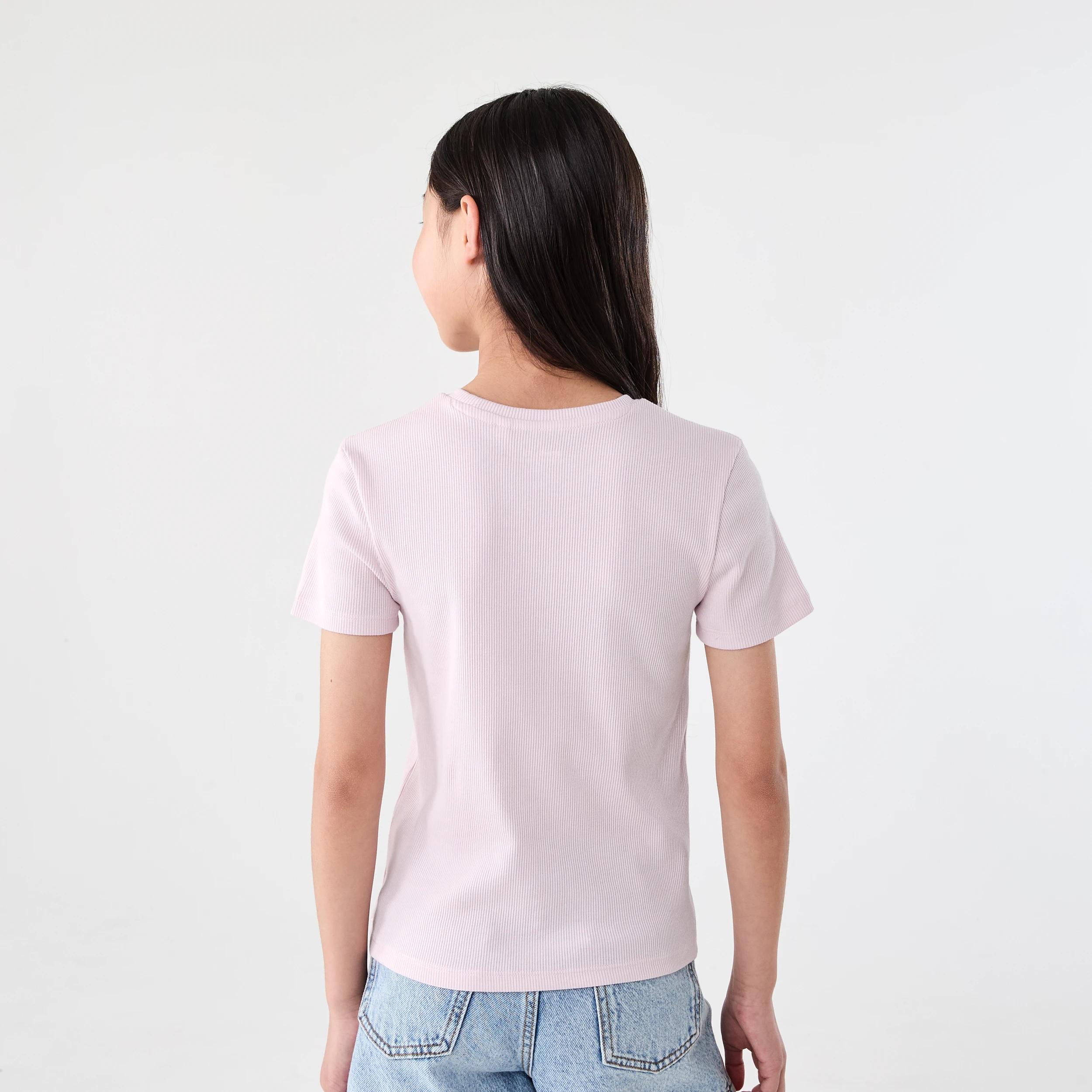 2 Short Sleeve Rib Top Pnk Fruit, 2 of 6