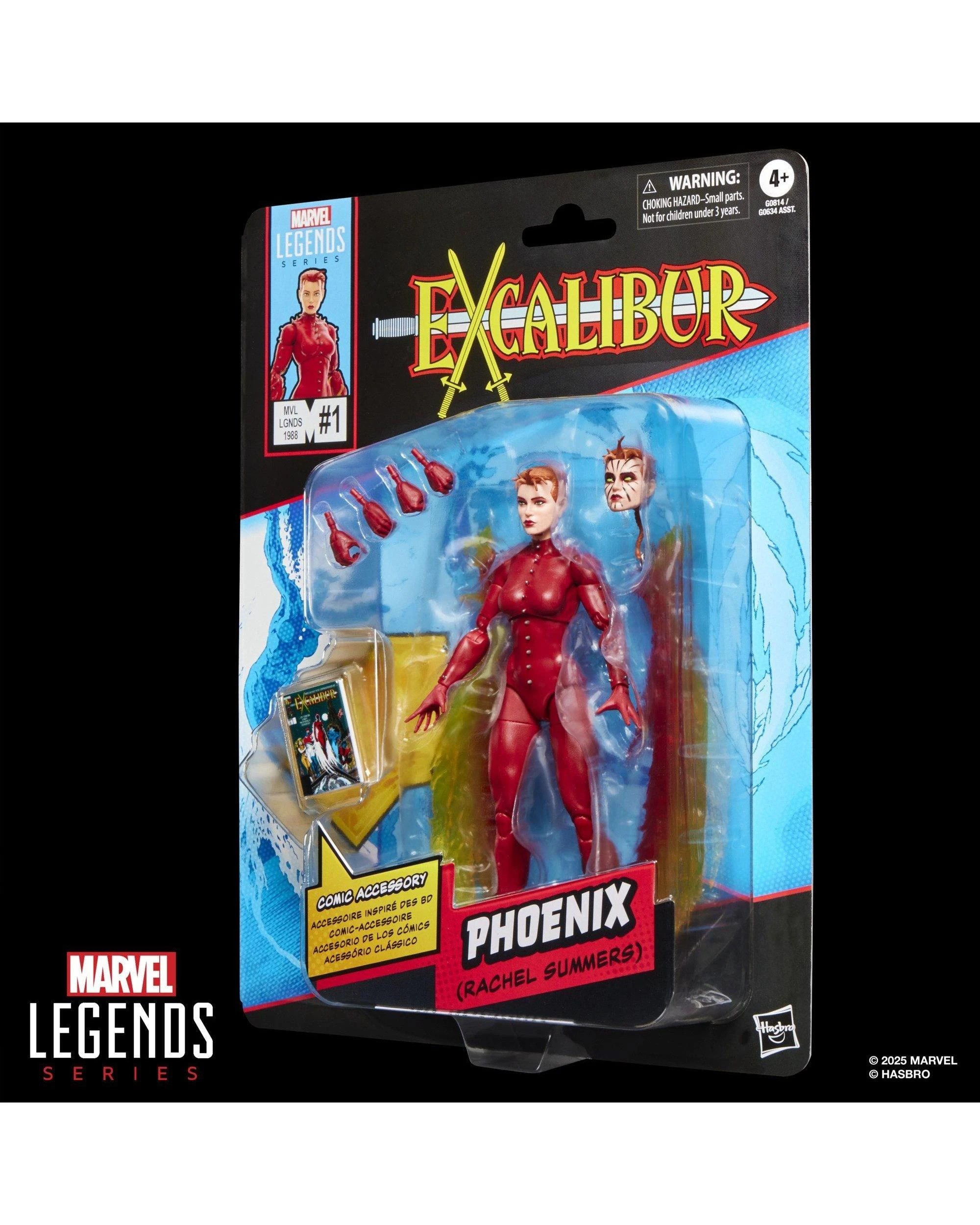 3 Hasbro Marvel Legends Series Excalibur Phoenix - Rachel Summers -  Action Figure, 3 of 10